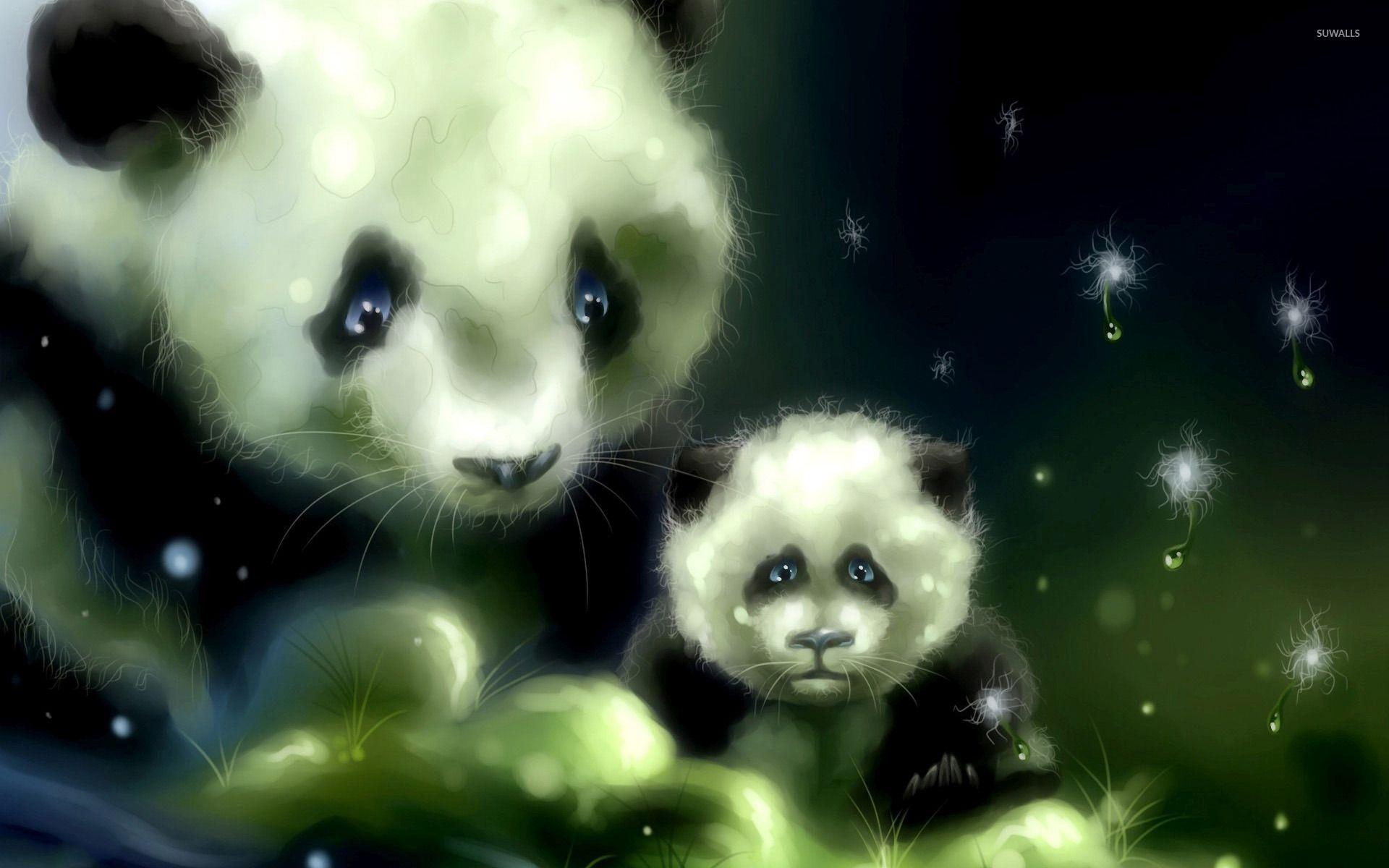 1920x1200 Pandas [3] wallpaper Art wallpaper