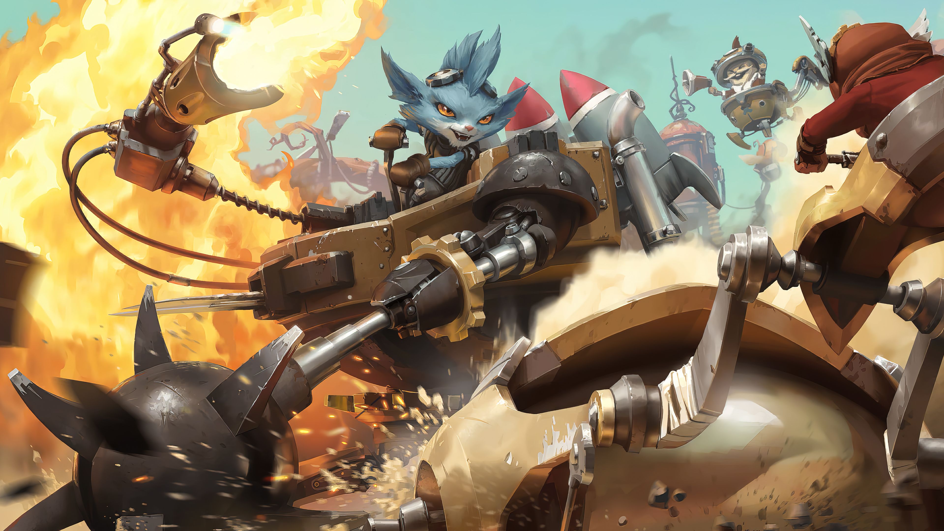 3840x2160 Rumble in 4K Ultra HD: Legends of Runeterra Epic Battlex2160