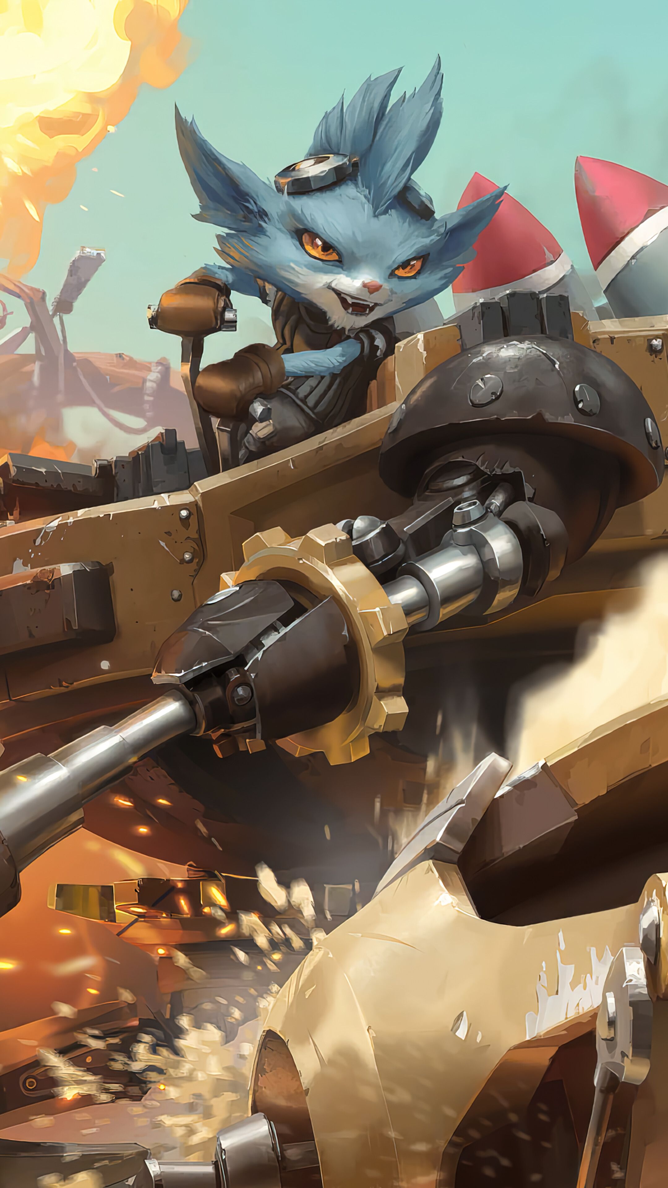 2160x3840 Rumble LoL LoR Wallpaper iPhone Phone 4K e