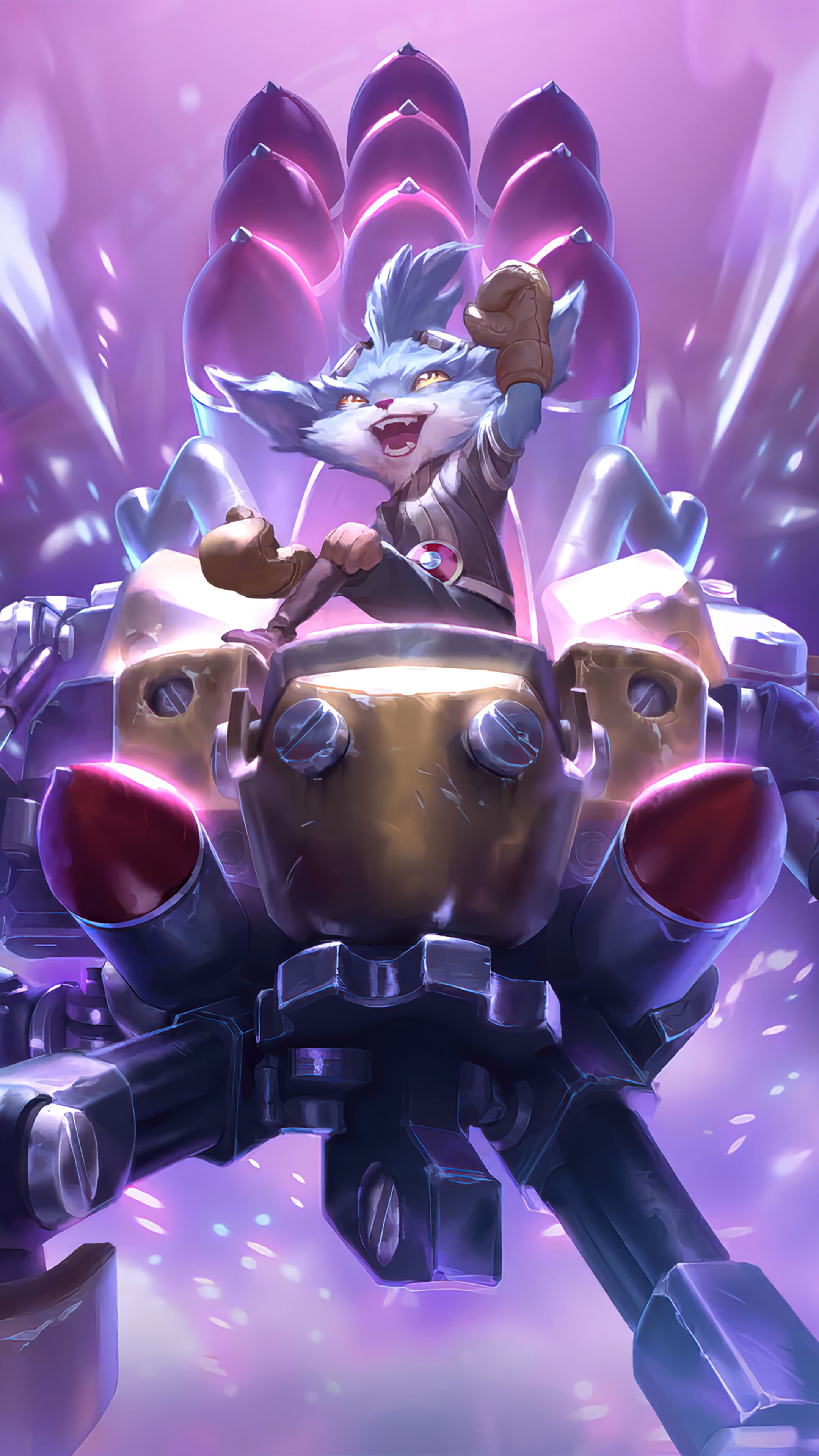 2160x3840 Rumble LoL LoR Wallpaper iPhone Phone 4K e