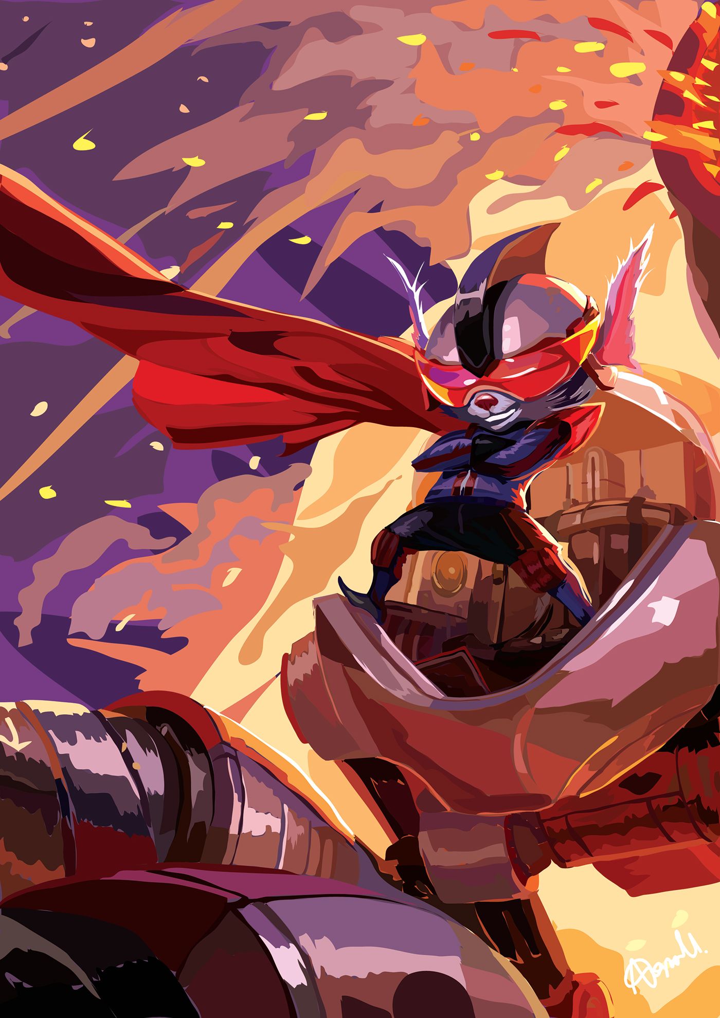 1400x1980 Rumble of Legends - Behance