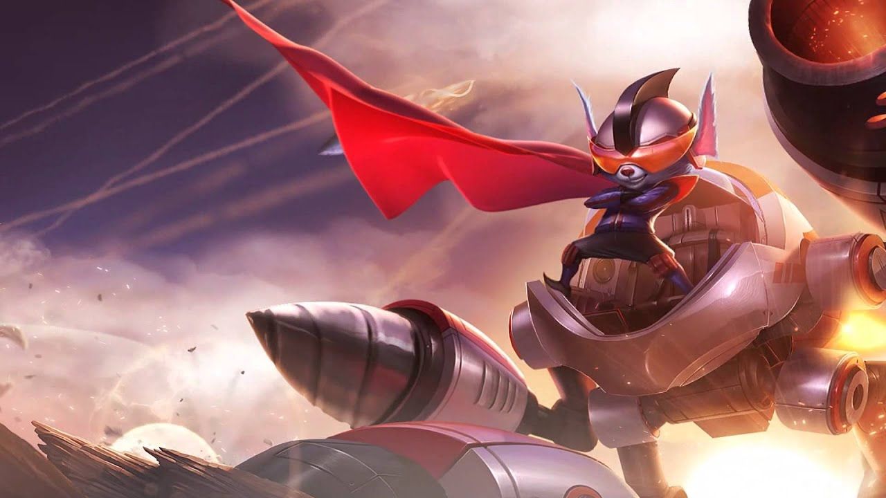 1280x720 Super Galaxy Rumble Login Screen + Music of Legends