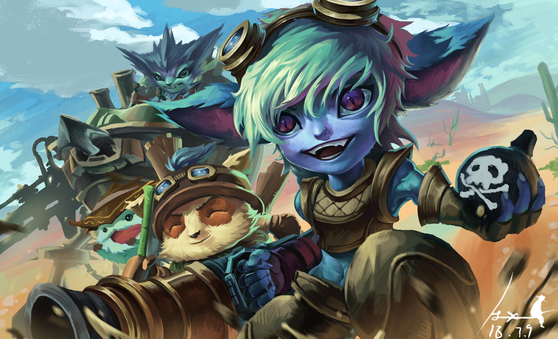 1920x1169 Desktop wallpaper: Legends Of Runeterra, Poro (League Of Legends), Video Game 4K free download for PC. 980887