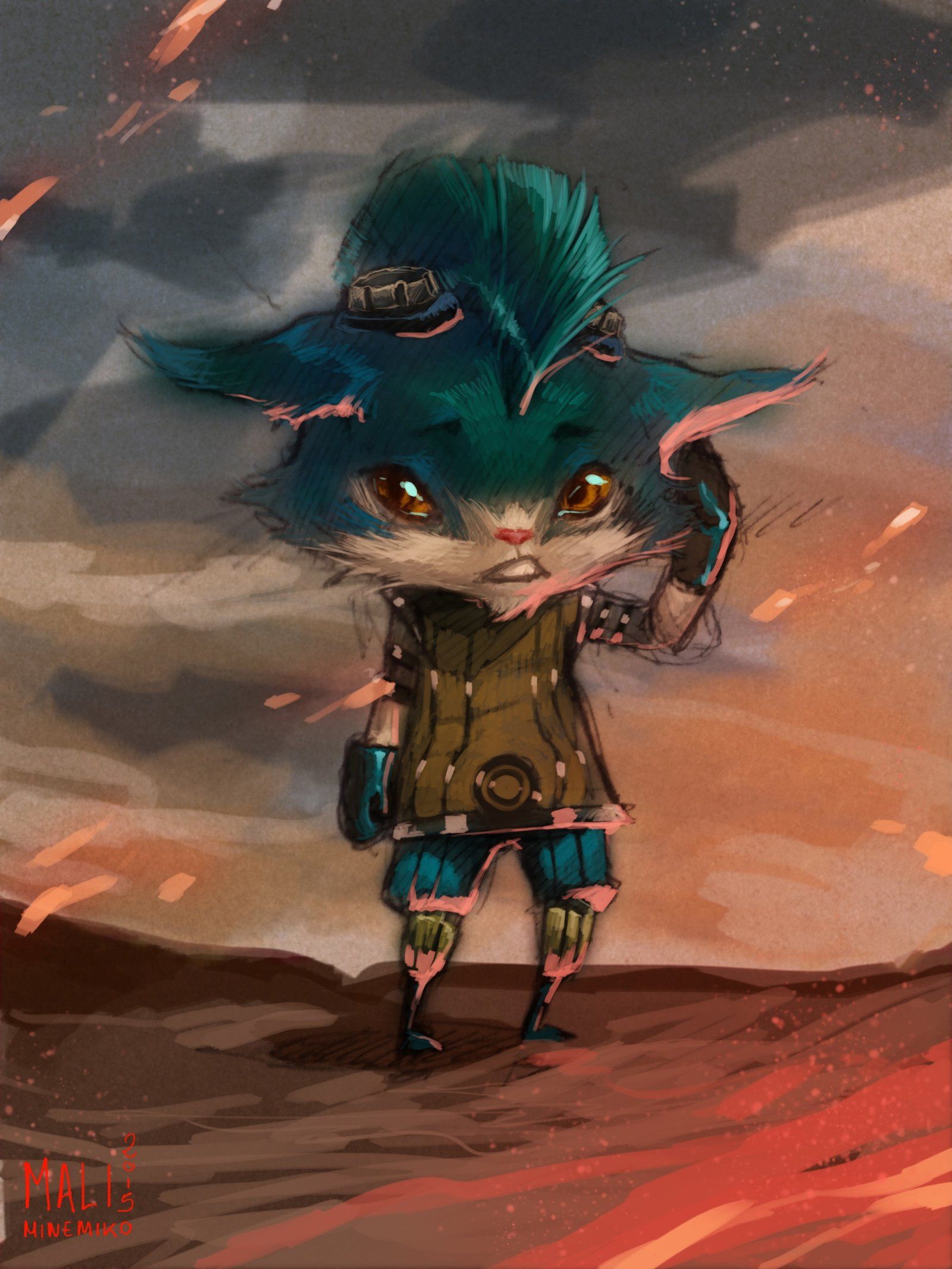 1600x2133 Rumble. Wallpaper & Fan Arts. League Of Legends