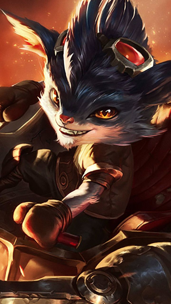 720x1280 Phone wallpaper: Video Game, League Of Legends, Rumble (League Of Legends), Tengen Toppa Gurren Lagann 765739