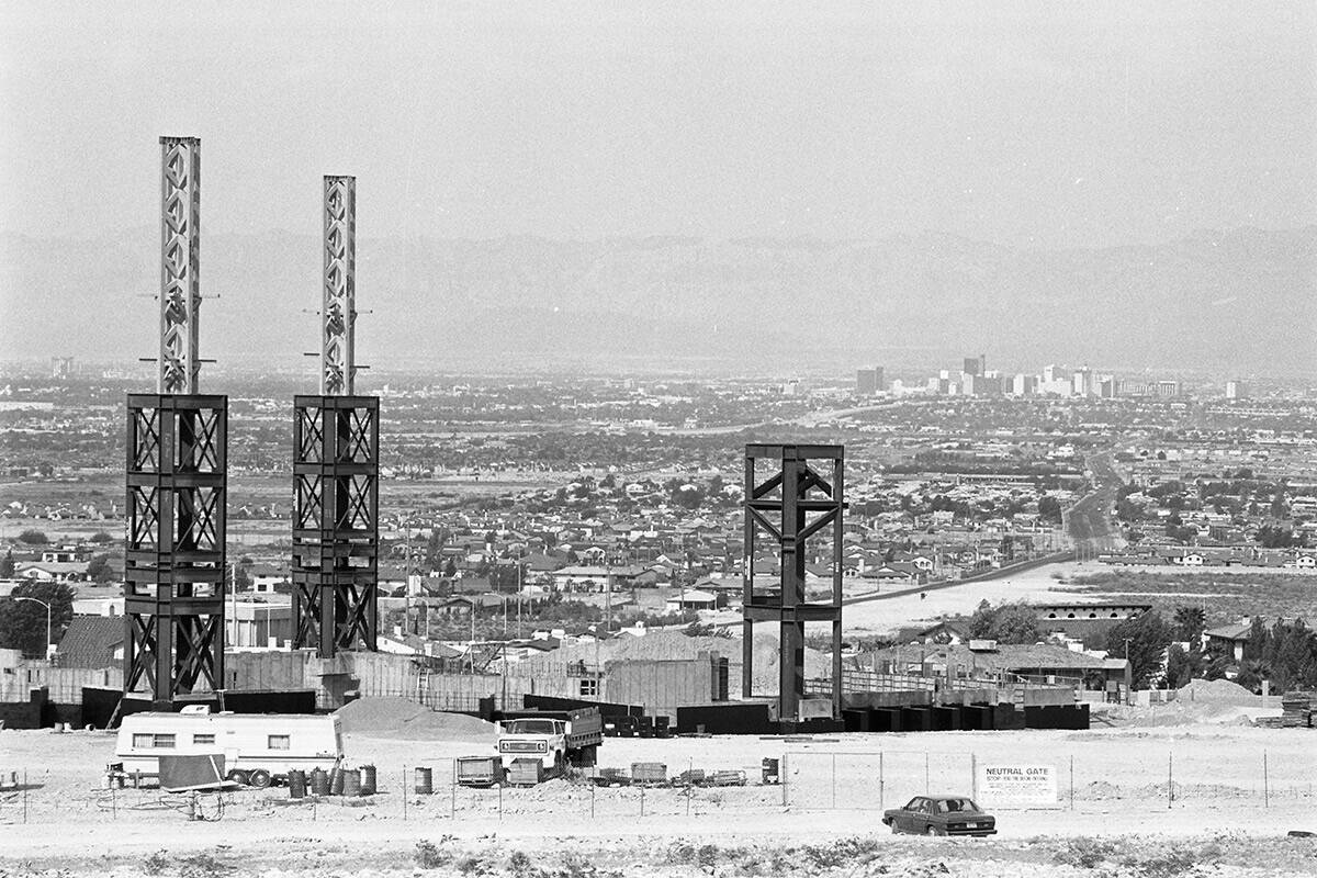 1200x800 Las Vegas Mormon Temple construction lookback