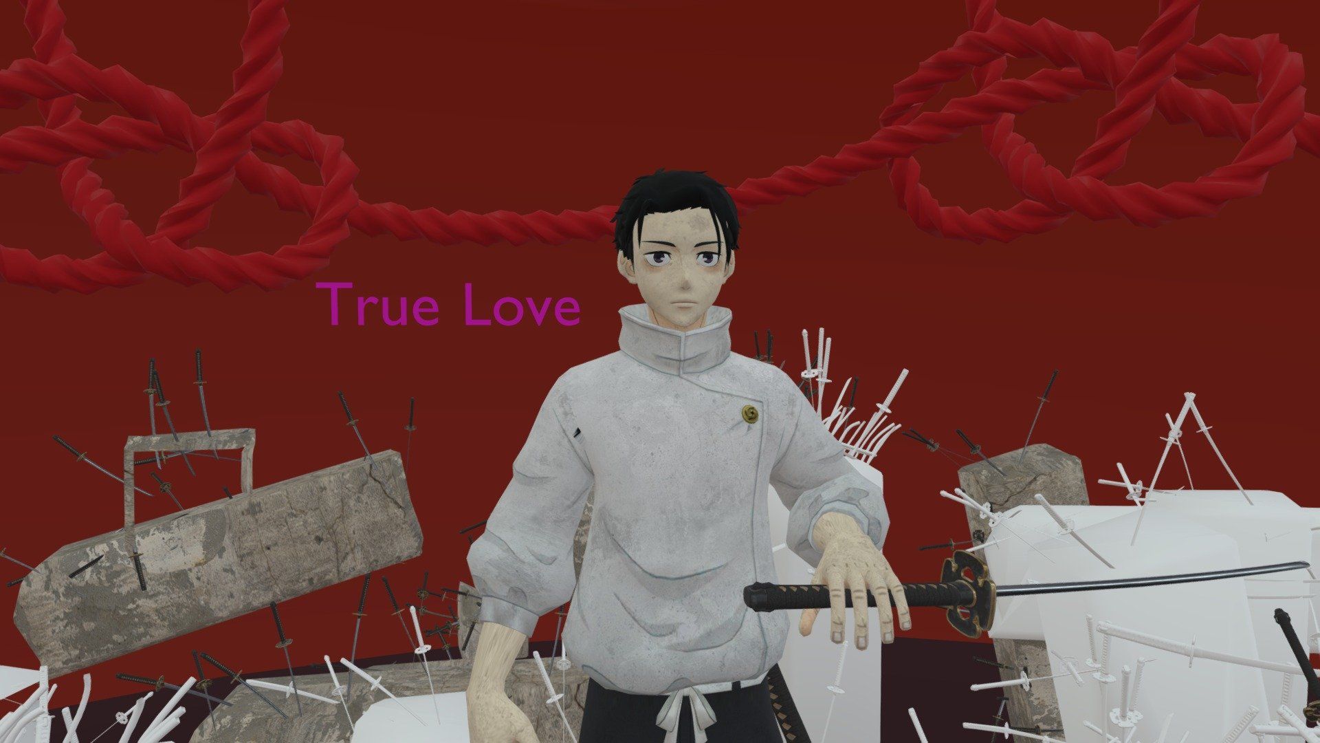 1920x1080 Jujutsu Okkotsu Domain Expansion model by ivyso3Dstudio [e0b862b]