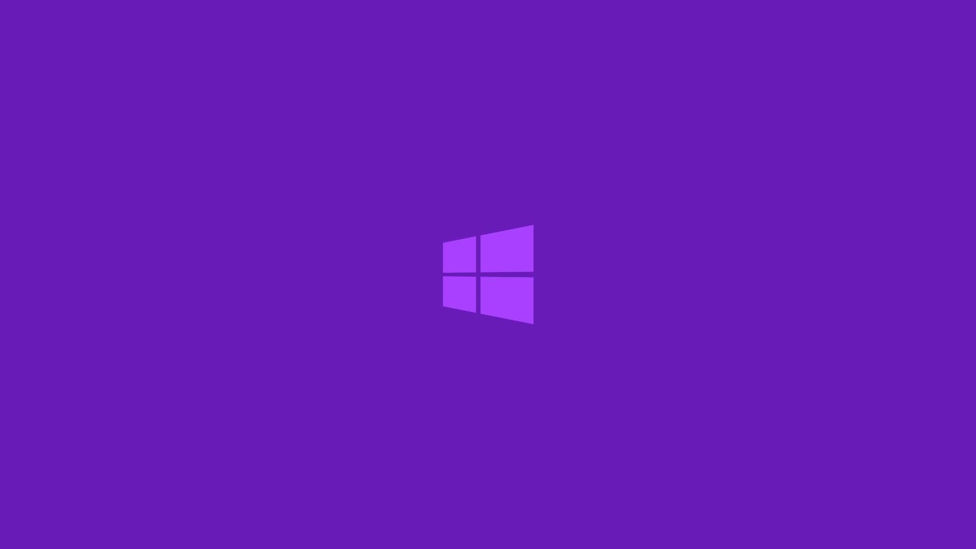 1920x1080 Windows Purple Wallpaper