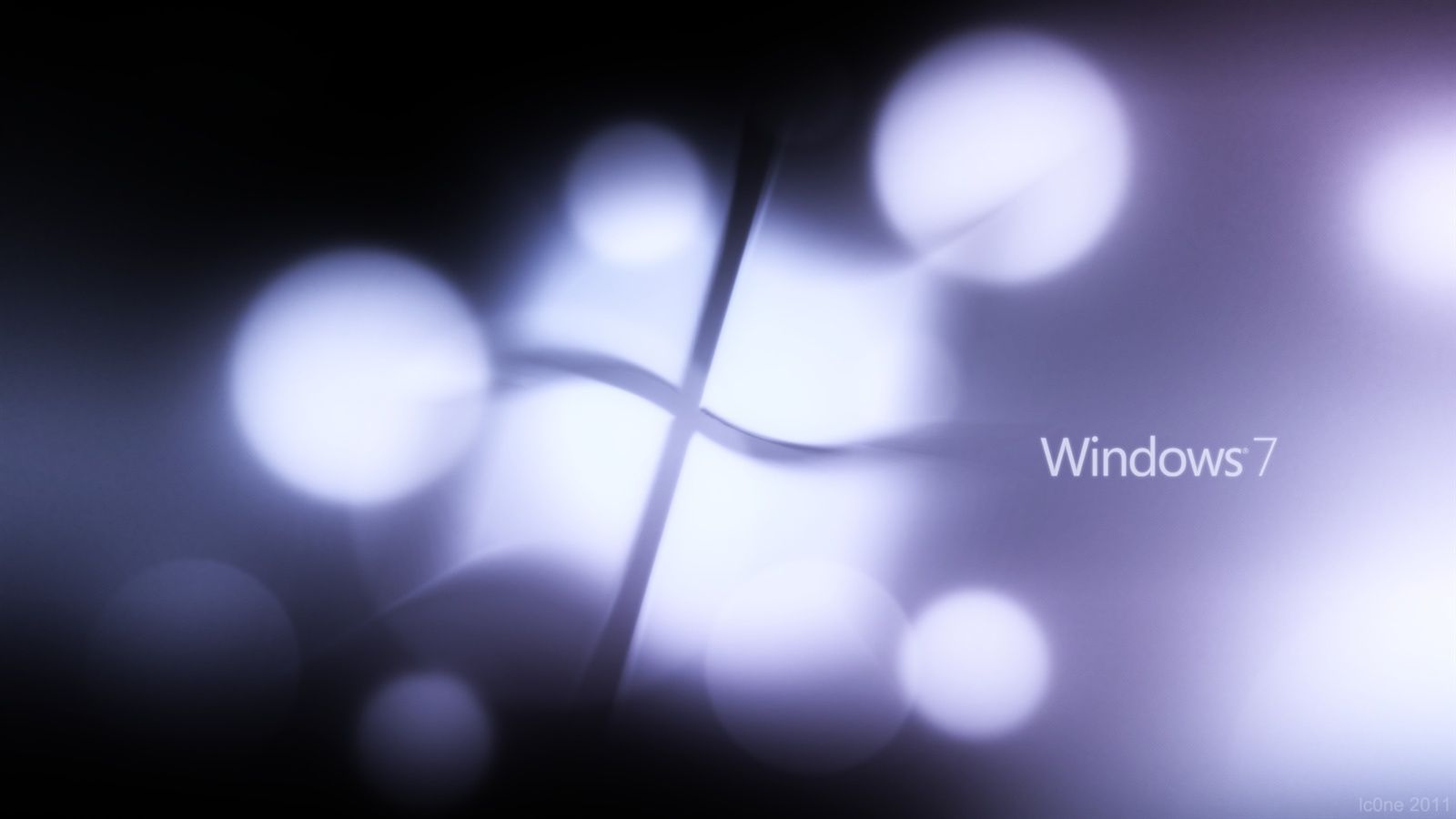 1600x900 Wallpaper Windows 7 logo light flashing purple 1920x1080 Full HD 2K Picture, Image