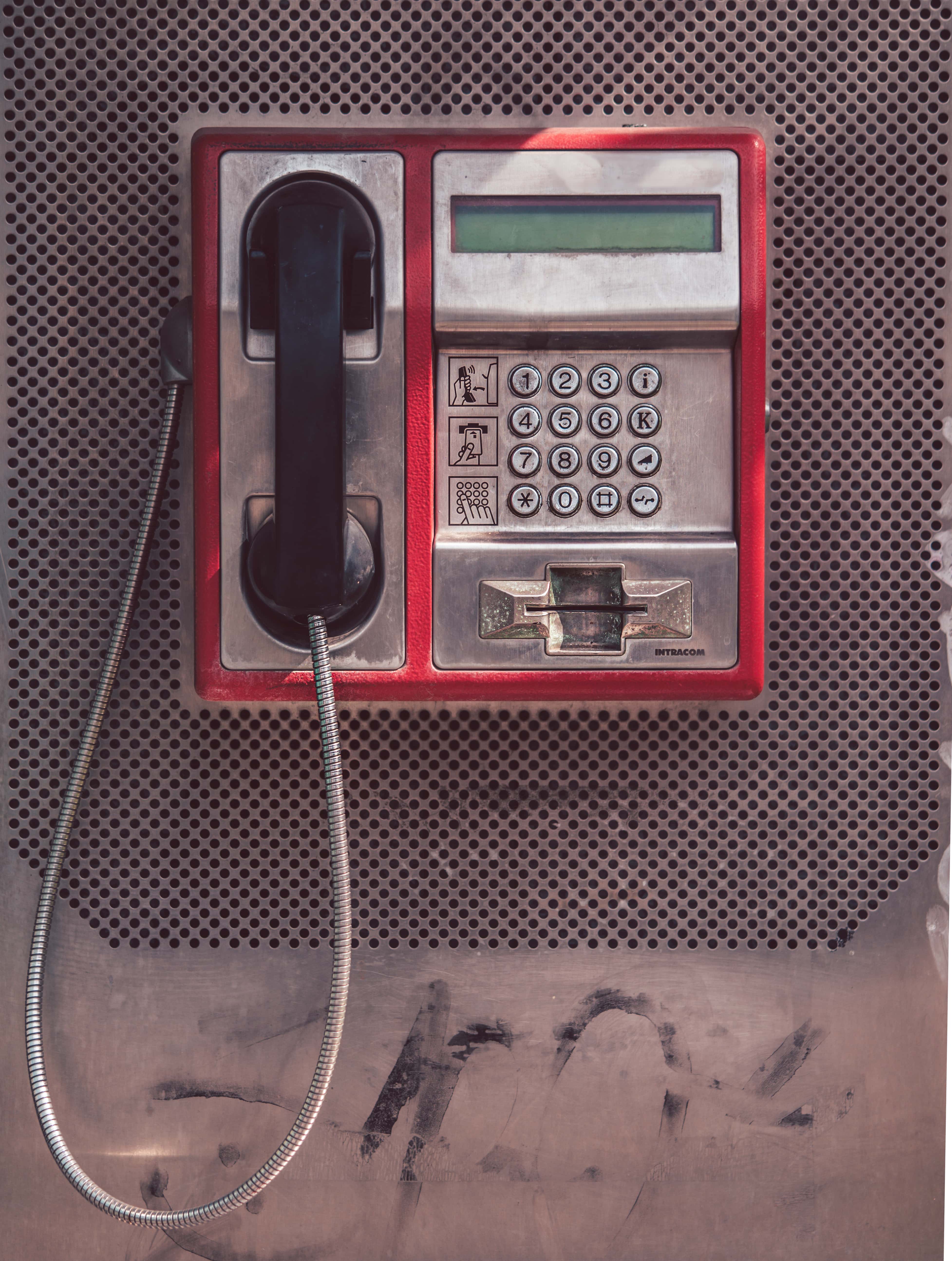 3909x5179 Free picture: public, telephone line, telephone, equipment, call, phone, retro, technology, old, communication