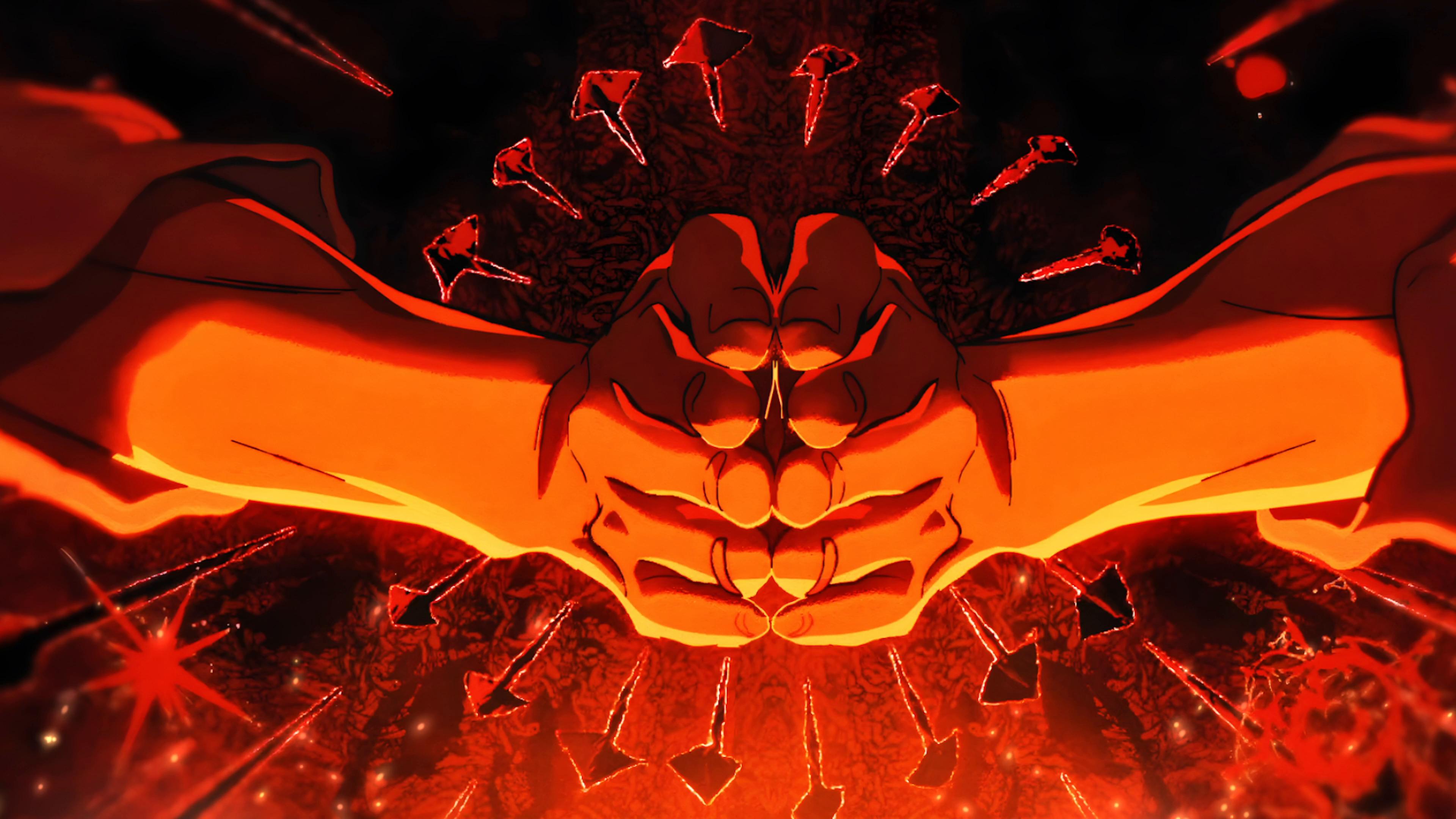 3840x2160 Yuji Domain Expansion Wallpaper