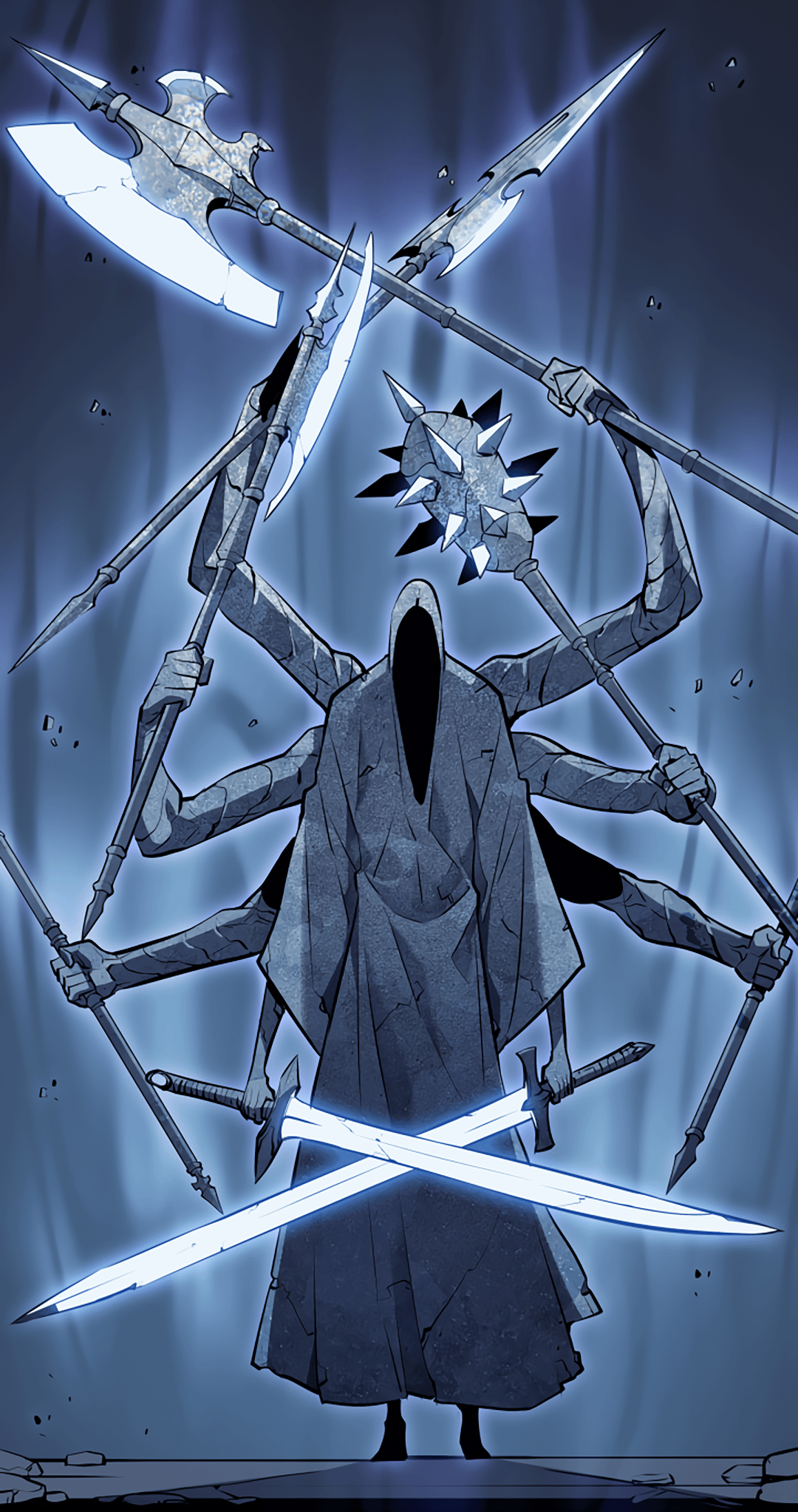 1080x2046 I cleaned two more frames from chapter 127 for wallpaper. Hope u love it
