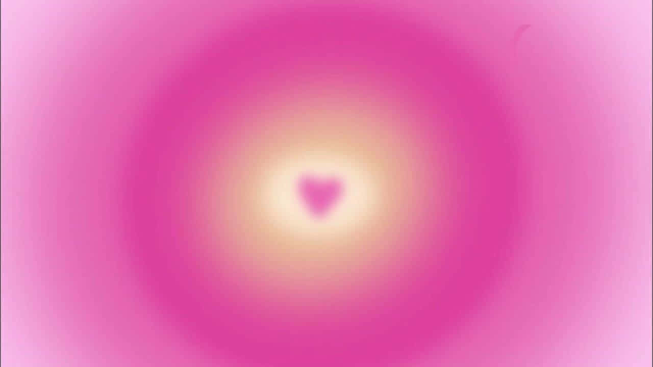 1280x720 Heart Aura Laptop Wallpaper