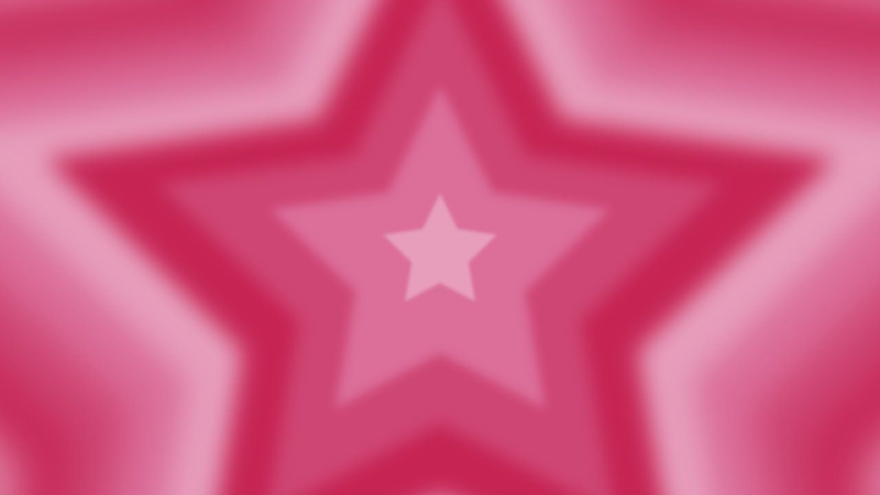 1280x720 4K 1 Hour Y2K Aesthetic Aura Red Pink Star Tunnel Screensaver Background Video Lightning Mood Light