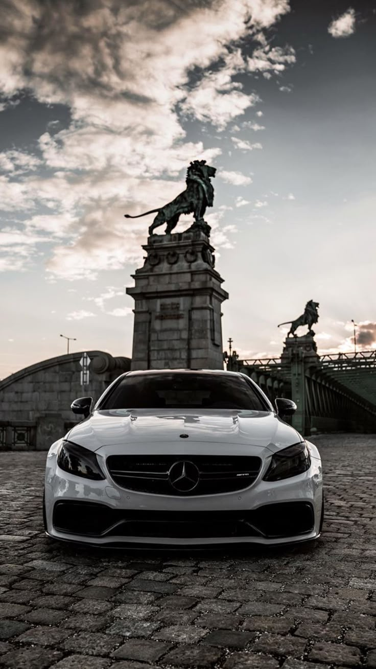 736x1309 White Mercedes AMG Luxury Car. Sports cars, Best luxury cars, Dream cars