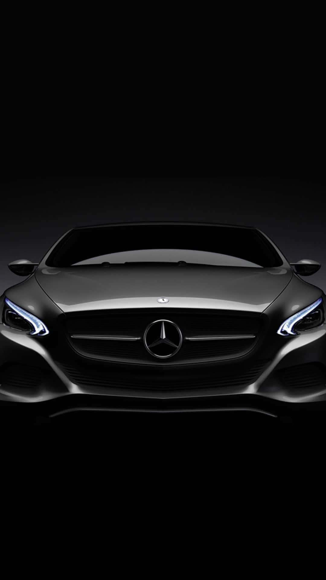 1080x1920 Download Aesthetic Black Mercedes Benz iPhone Wallpaper