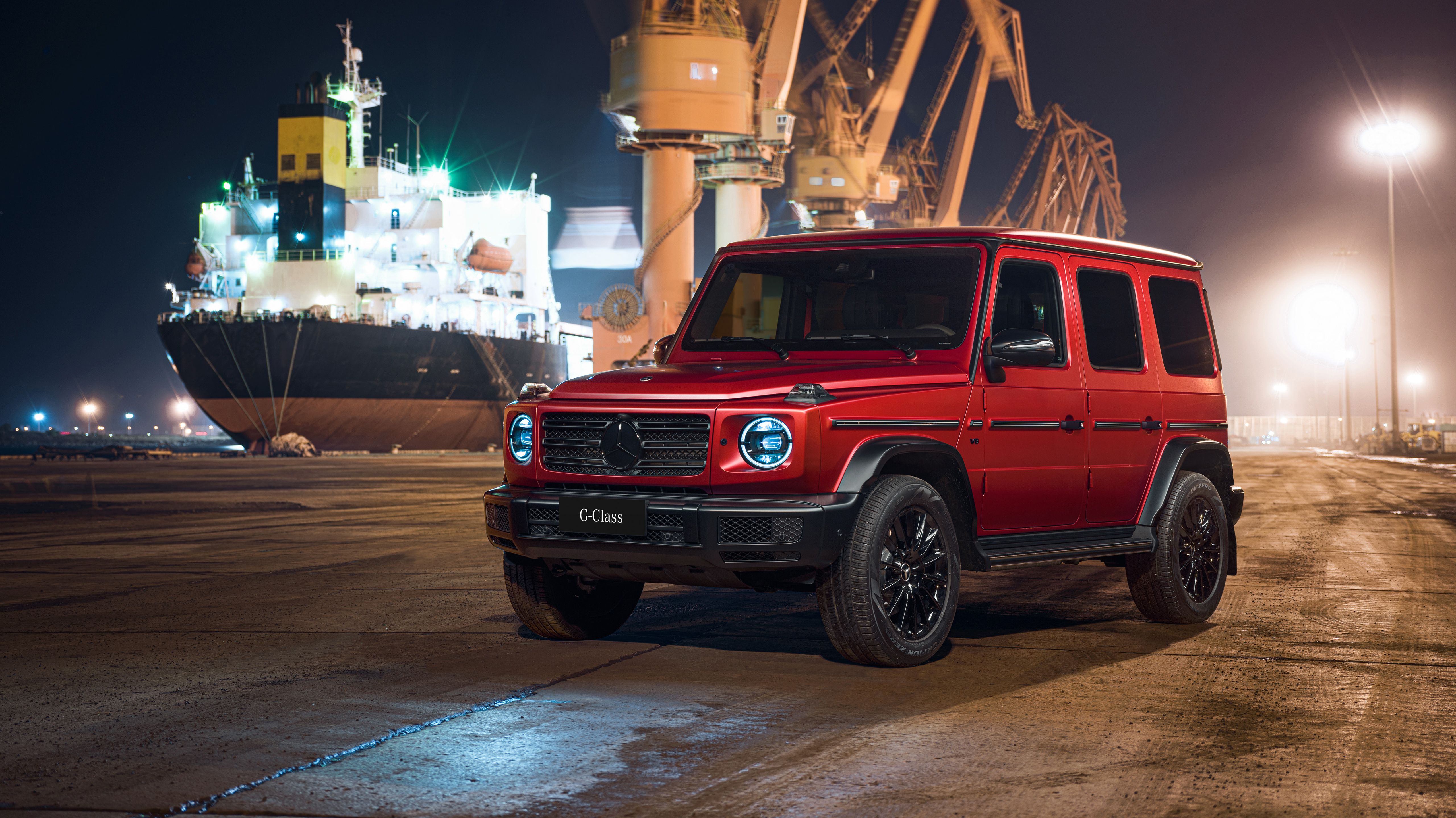 5120x2880 Mercedes Benz G 500 Blazing 5K Wallpaper Car Wallpaper