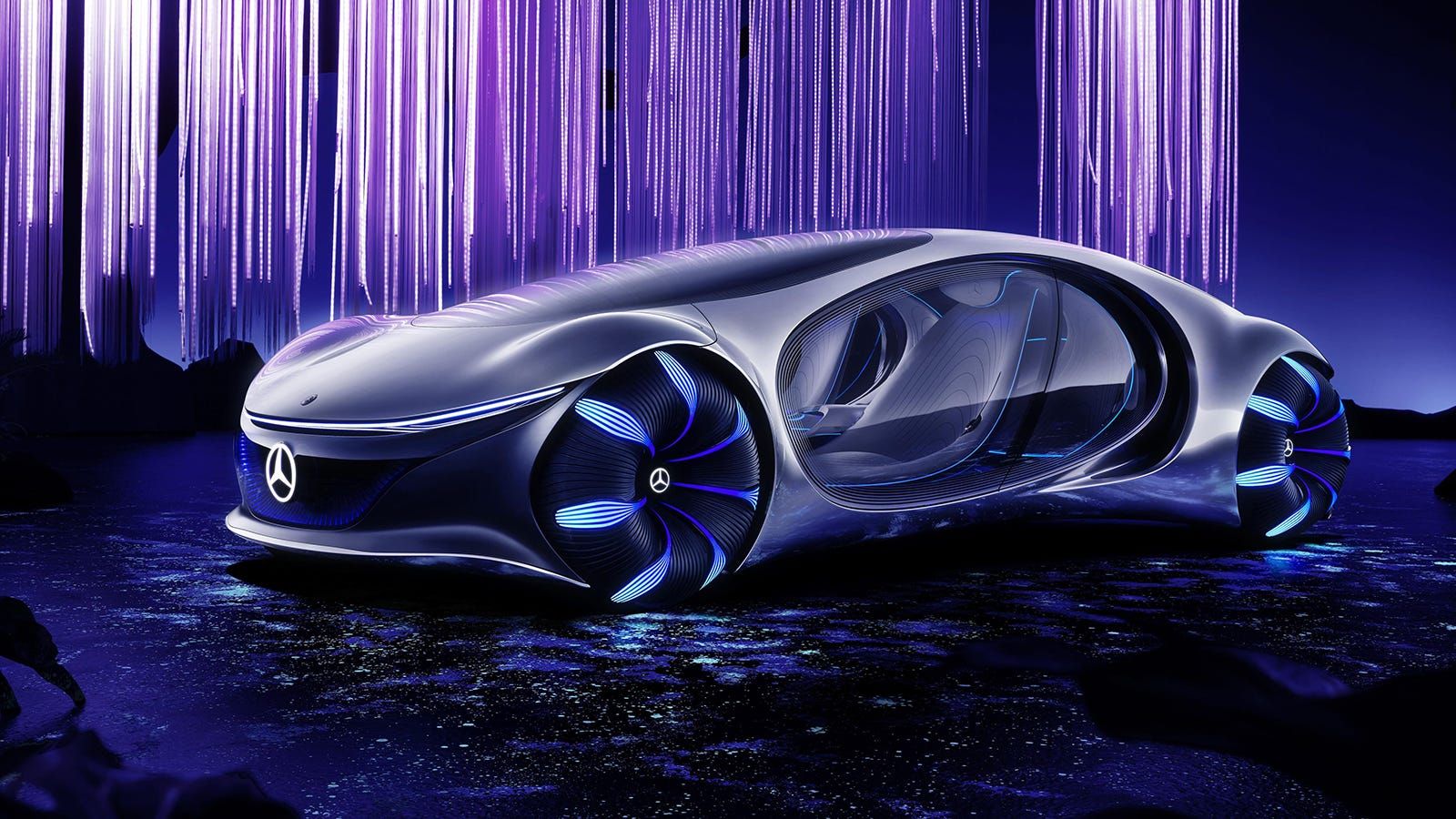 1600x900 Mercedes' Vision AVTR Concept Embraces the 'Avatar' Aesthetic