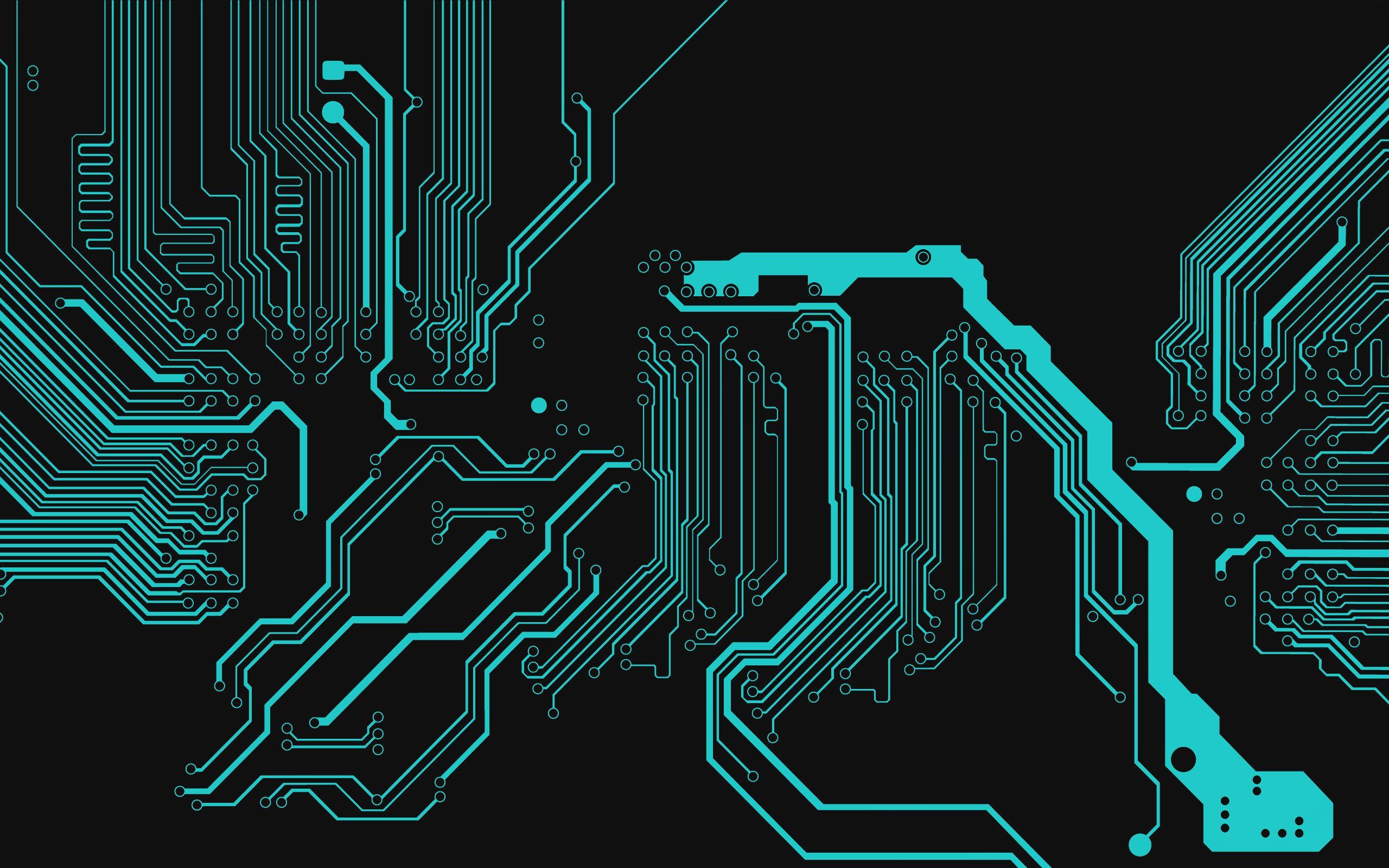 2560x1600 Computer Circuit Wallpaper