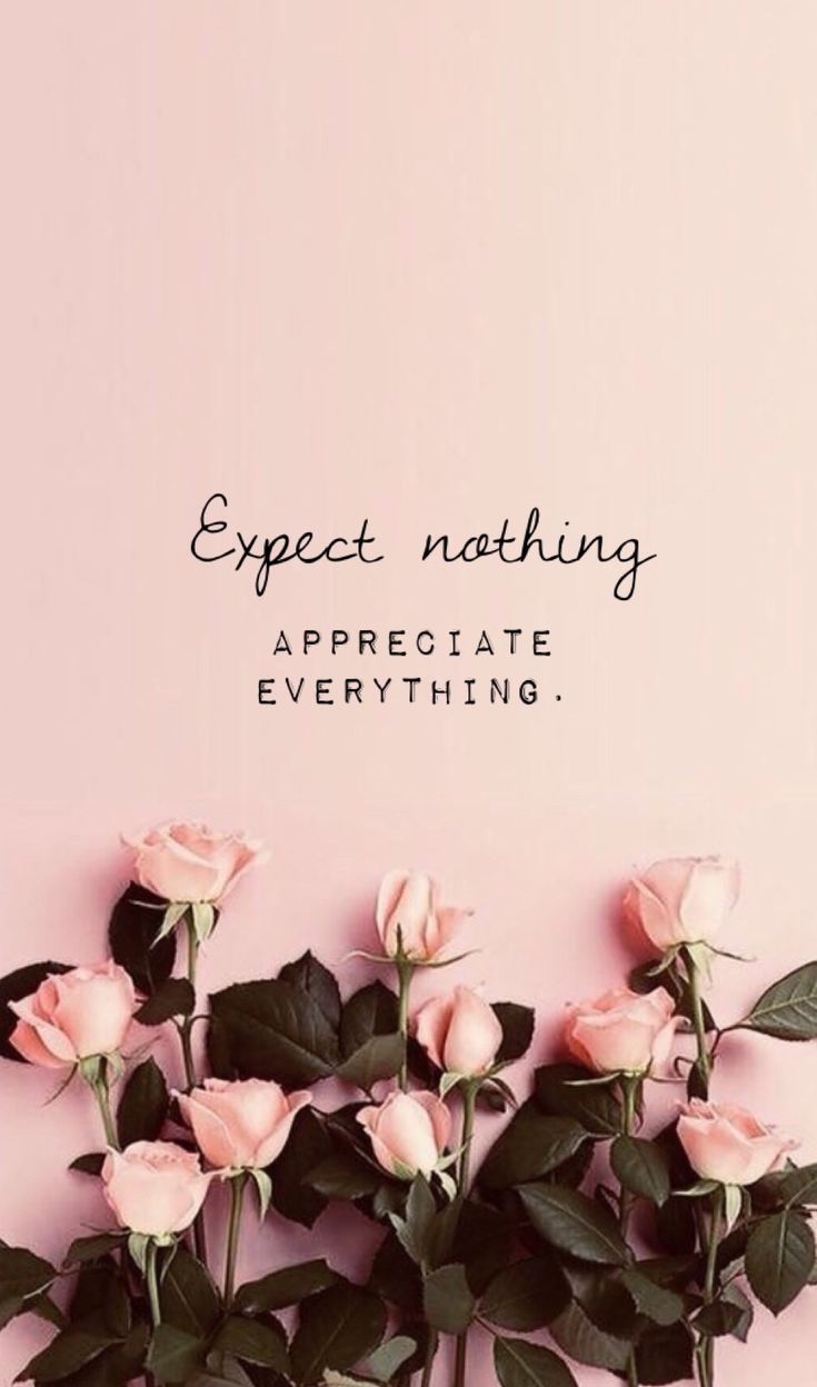 735x1248 Floral quoted wallpaper. iPhone wallpaper quotes inspirational, Pink wallpaper quotes, Motivational quotes wallpaper