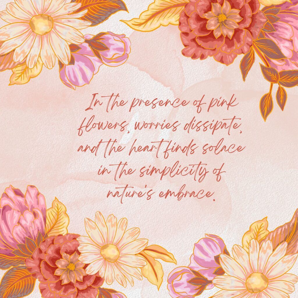 1024x1024 Best 30 Pink Flower Quotes