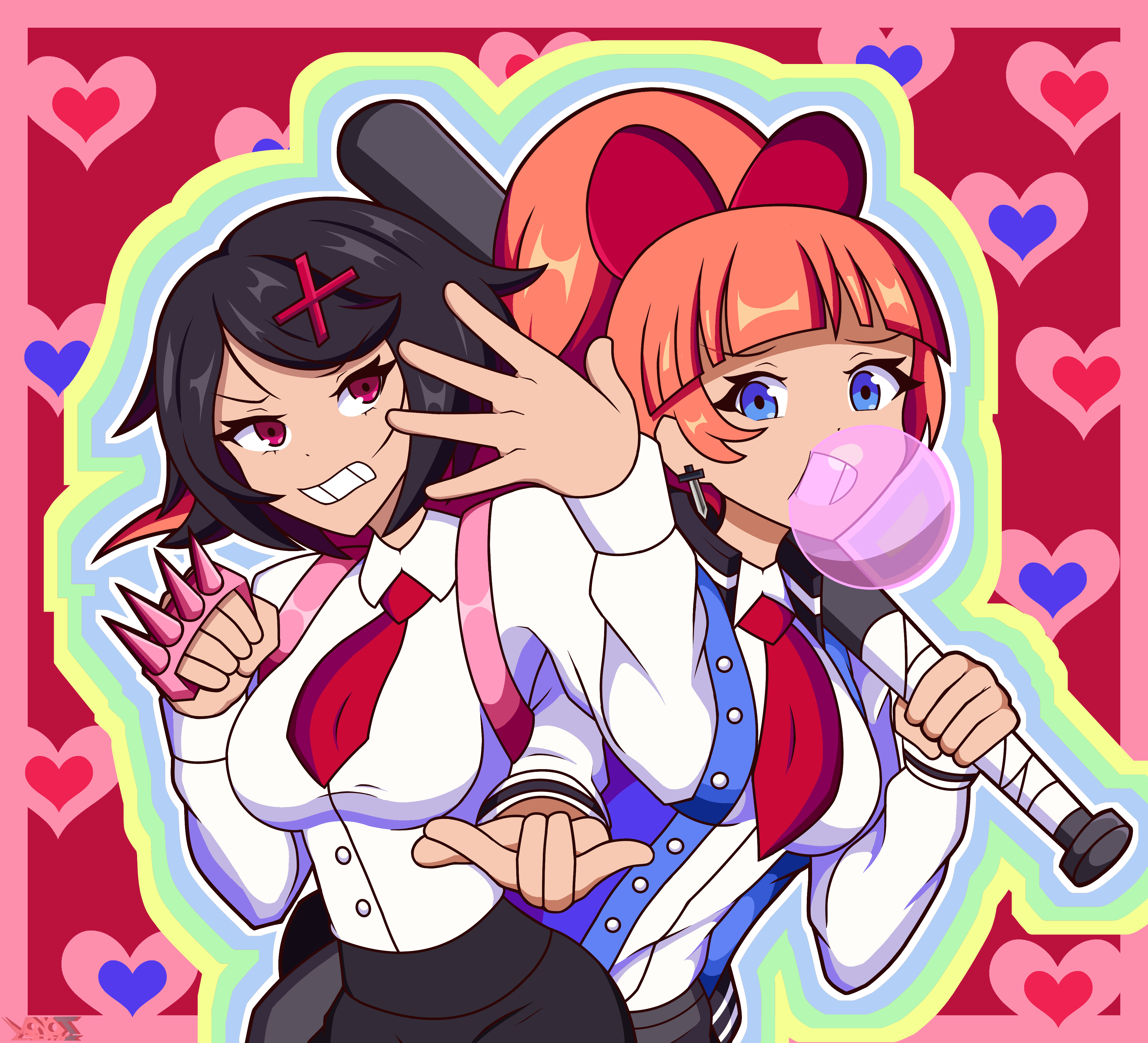 4145x3766 River City Girls ❤️