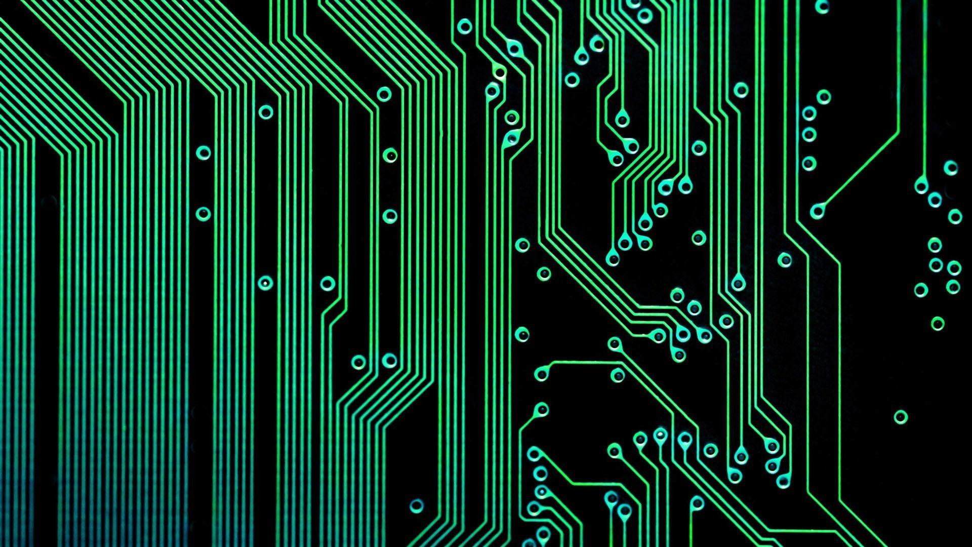 1920x1080 Computer Circuit Wallpaper