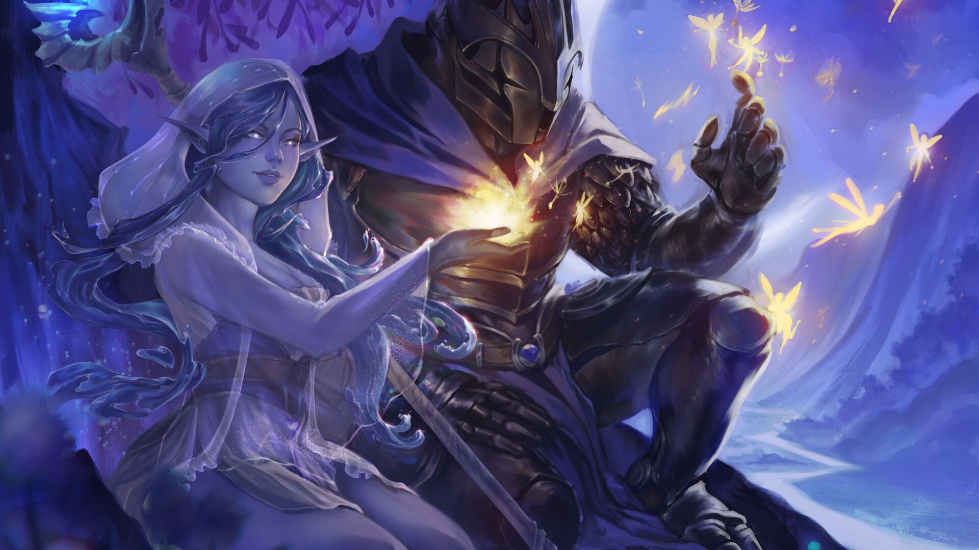 1920x1080 Drizzt Do'Urden Strahd von Zarovich HD Dungeons & Dragons Wallpaper