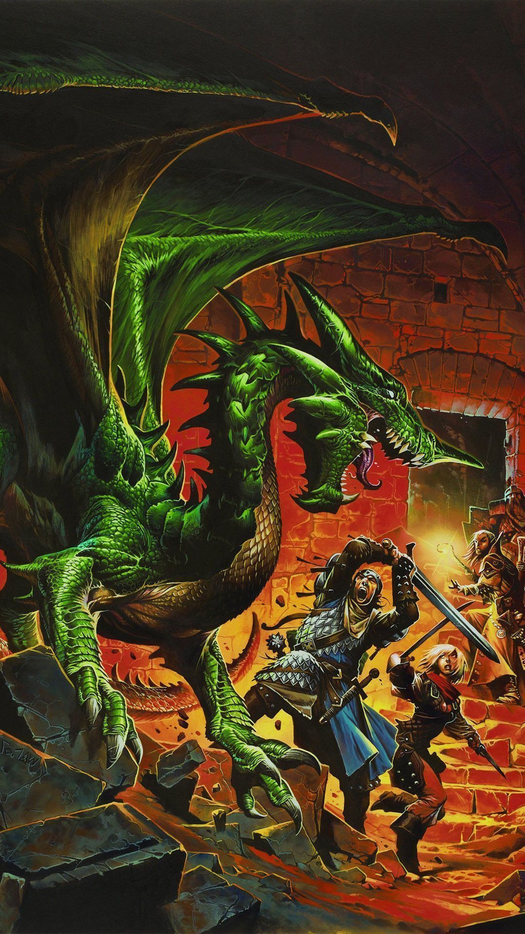 1080x1920 Phone Dungeons And Dragons Wallpaper