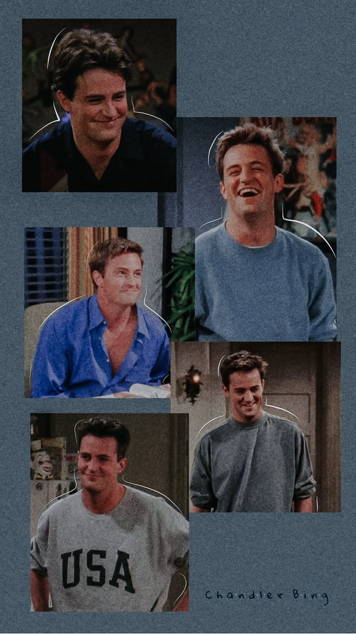 736x1308 Chandler Bing Wallpaper