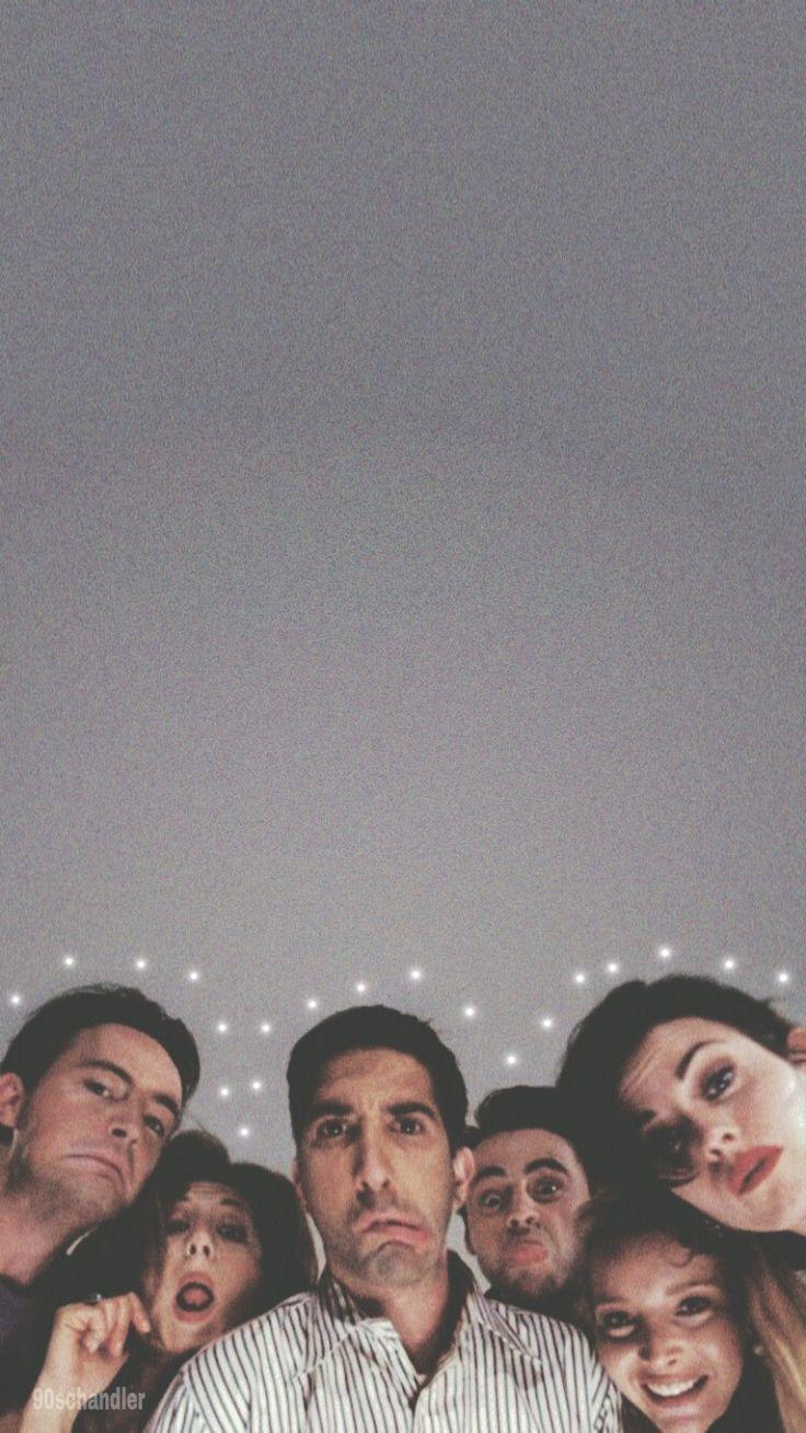 736x1309 Joey And Chandler Wallpaper