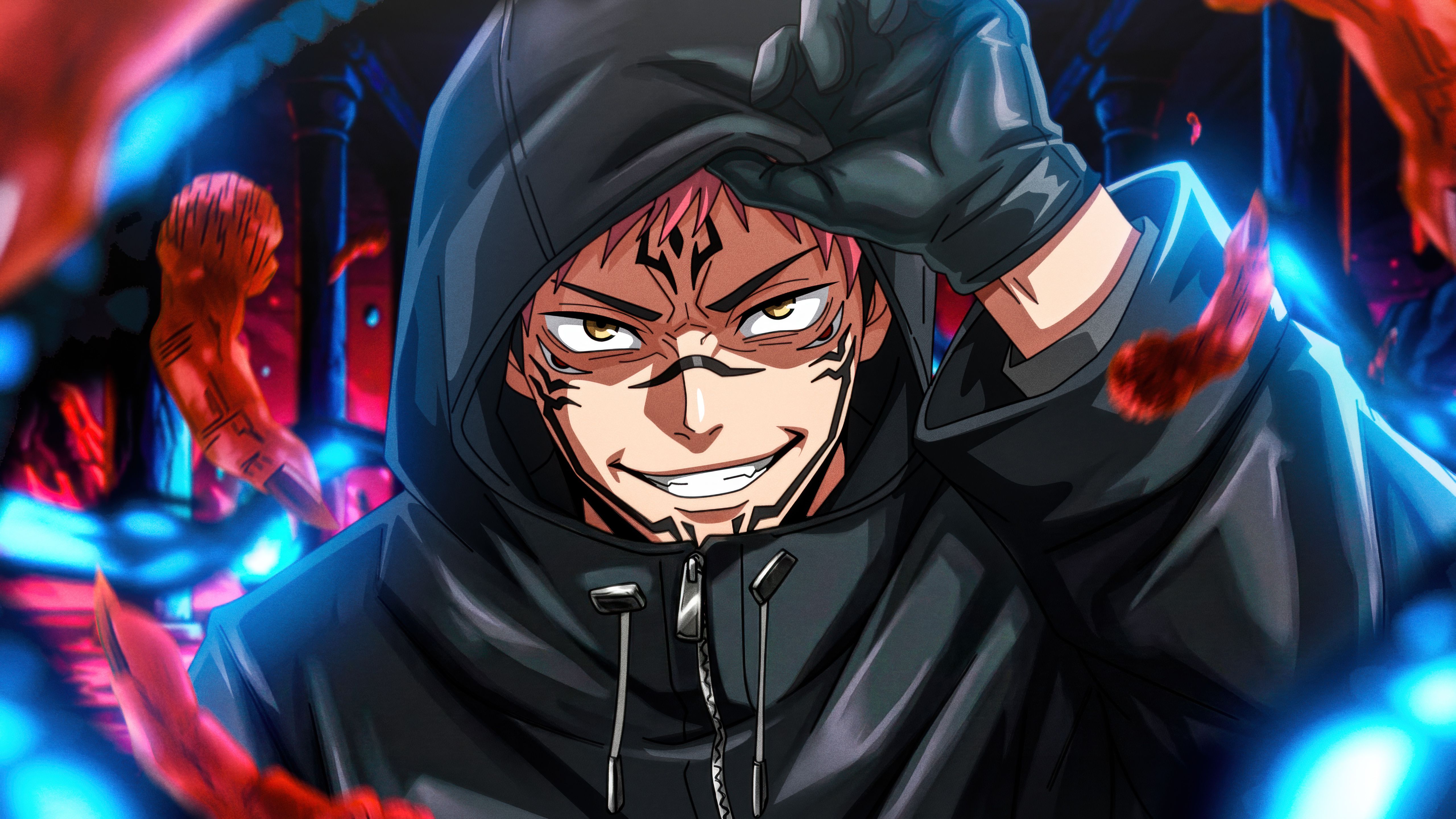 5120x2880 Sukuna Wallpaper and Background