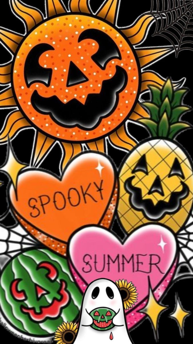 675x1200 Summerween. Halloween candy background, Halloween candy wallpaper, Candy pumpkin drawing