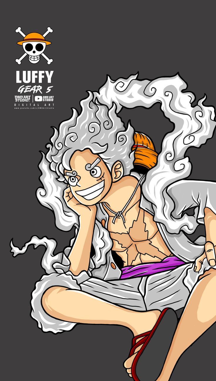 735x1296 Gear 5 Luffy Wallpaper