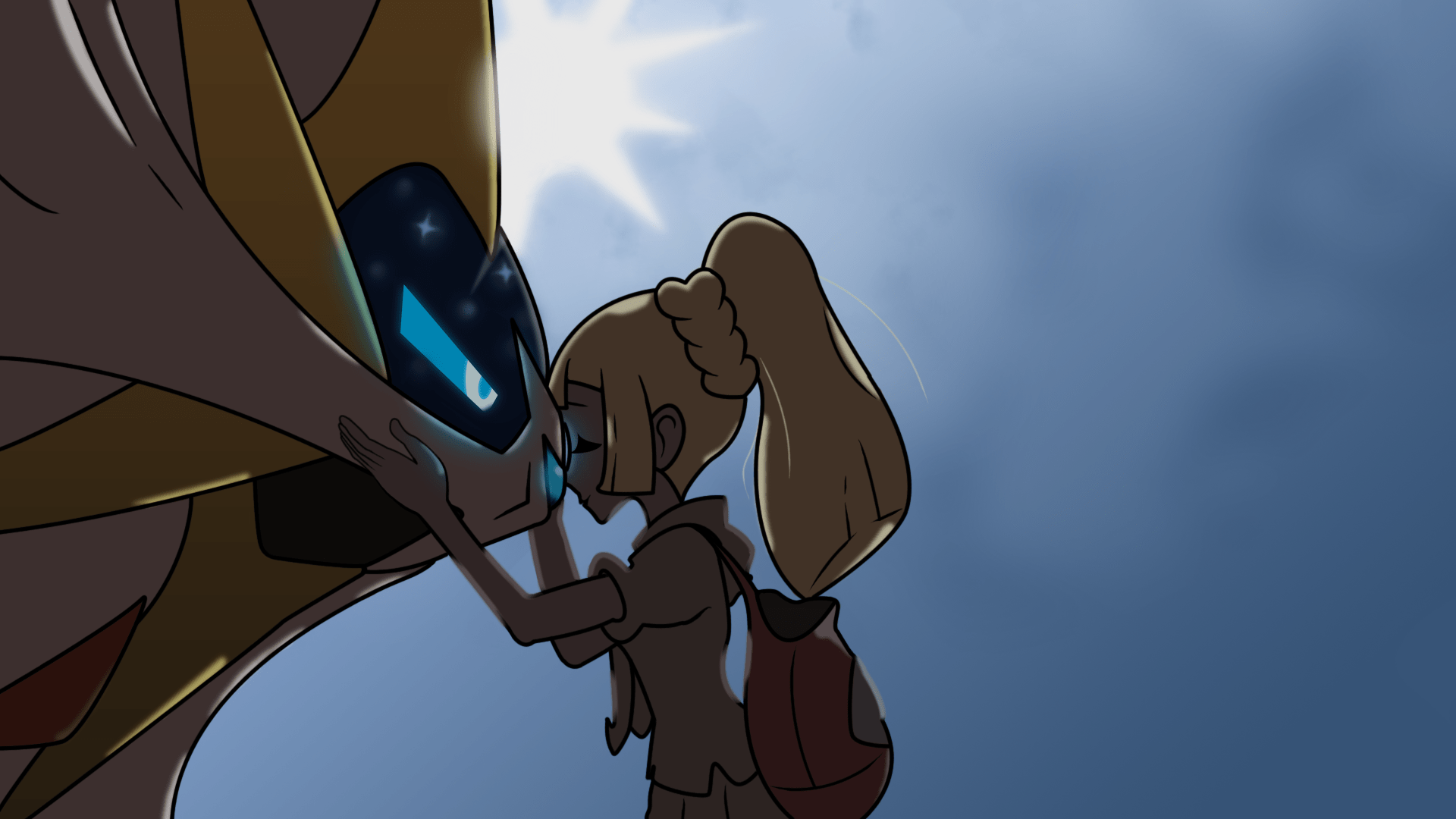 1920x1080 Free download I recreated the credits image of Lillie and Lunala
