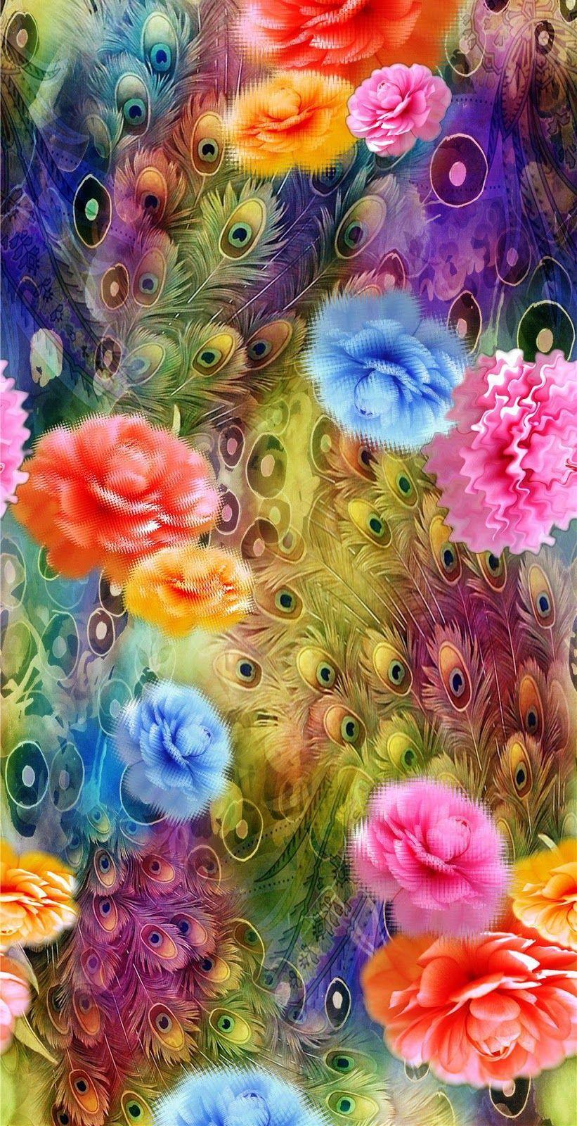 821x1600 DİGİTAL PRİNT PAİNTİNG FEATHER COLLAGE. Design Patterns Studio