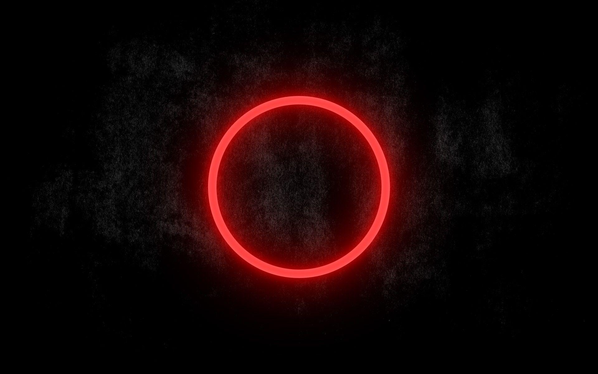 1920x1200 Minimalistic dark circles glow wallpaperx1200