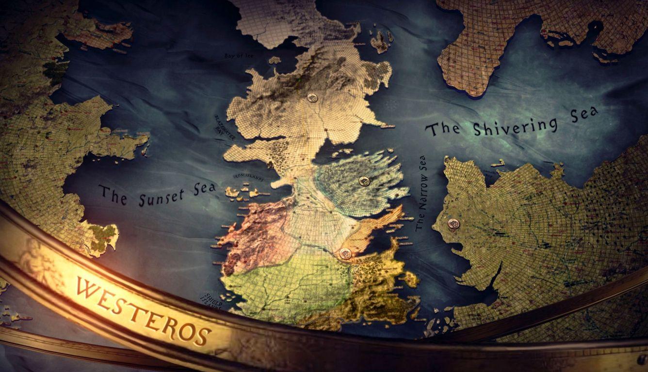 1336x768 Westeros Map Game Of Thrones Tv Show Wallpaper HD Laptop