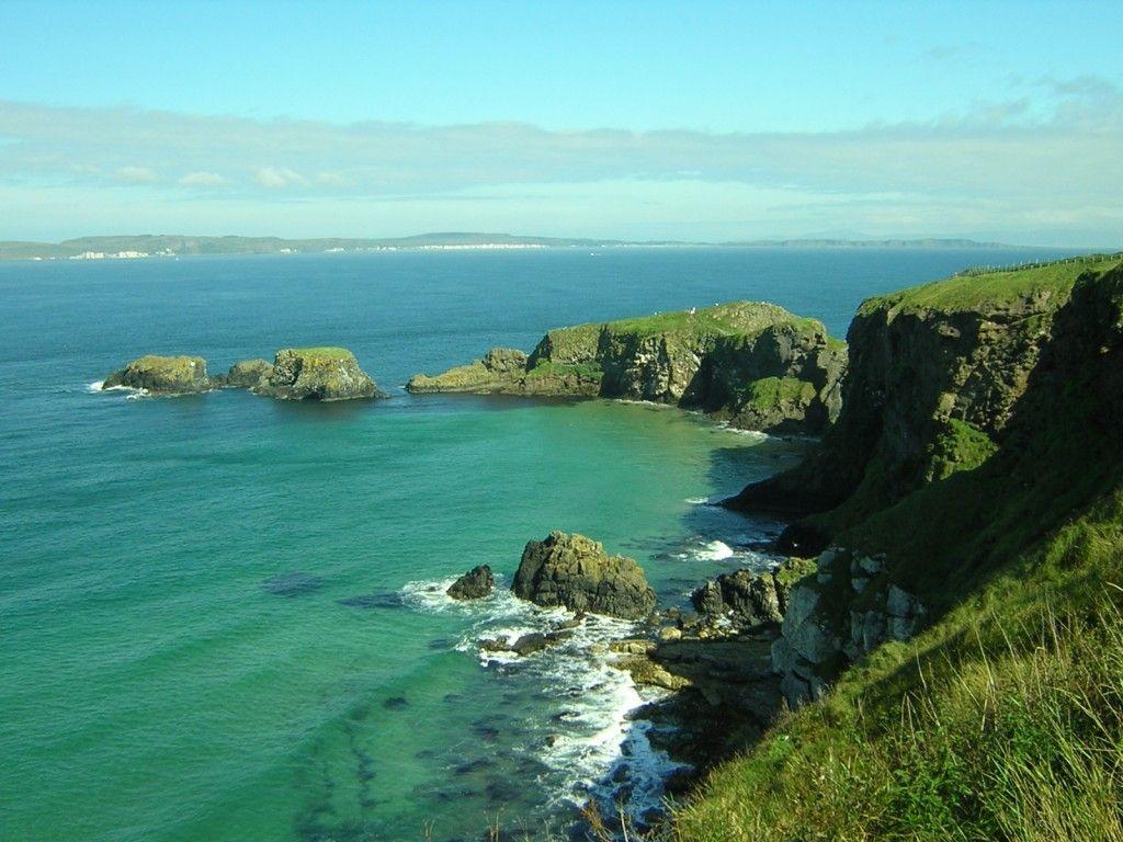 Irish coast. Antrim.