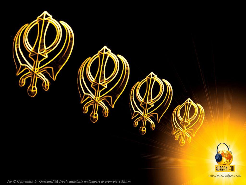 1024x768 Khanda Wallpaper