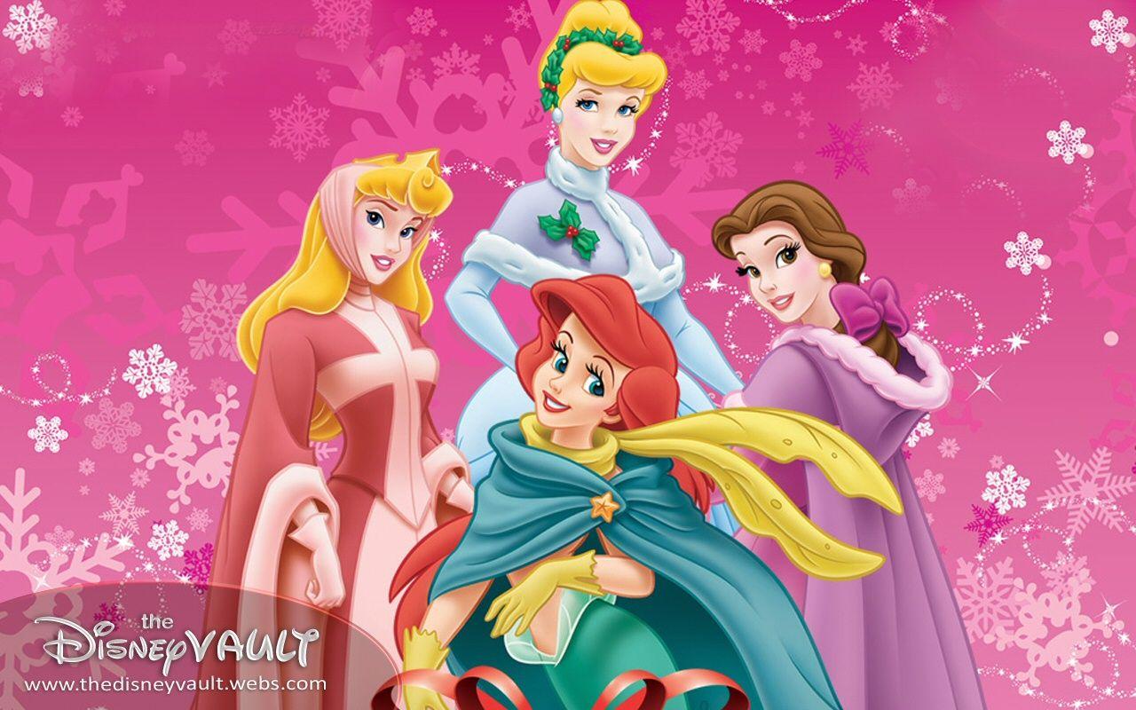 1280x800 Free download Xmas Disney Princess Wallpaper Desktop Wallpaper