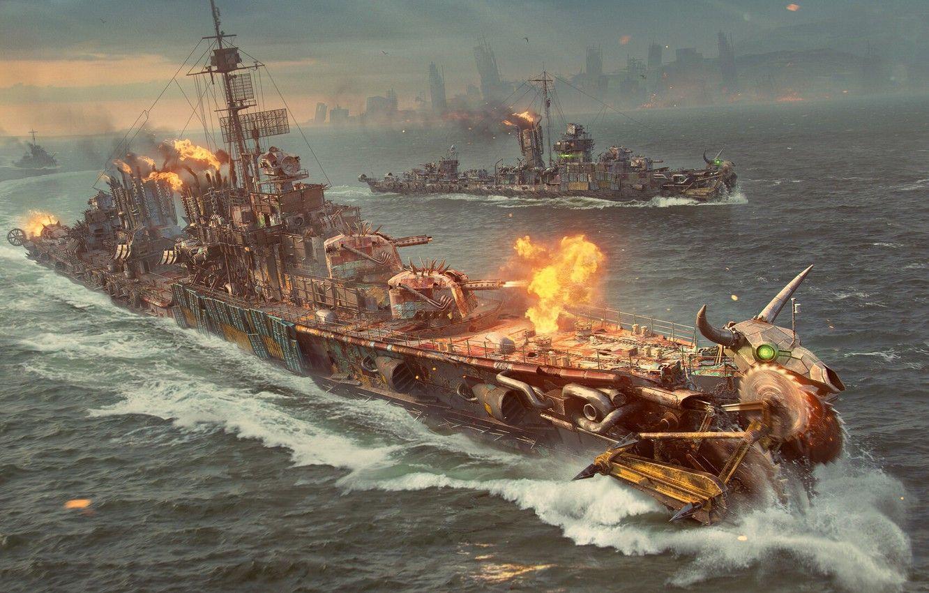 Корабли игра World of Warships. Морской бой World of Warships. Дикий бой World of Warships. Ямато варшипс.