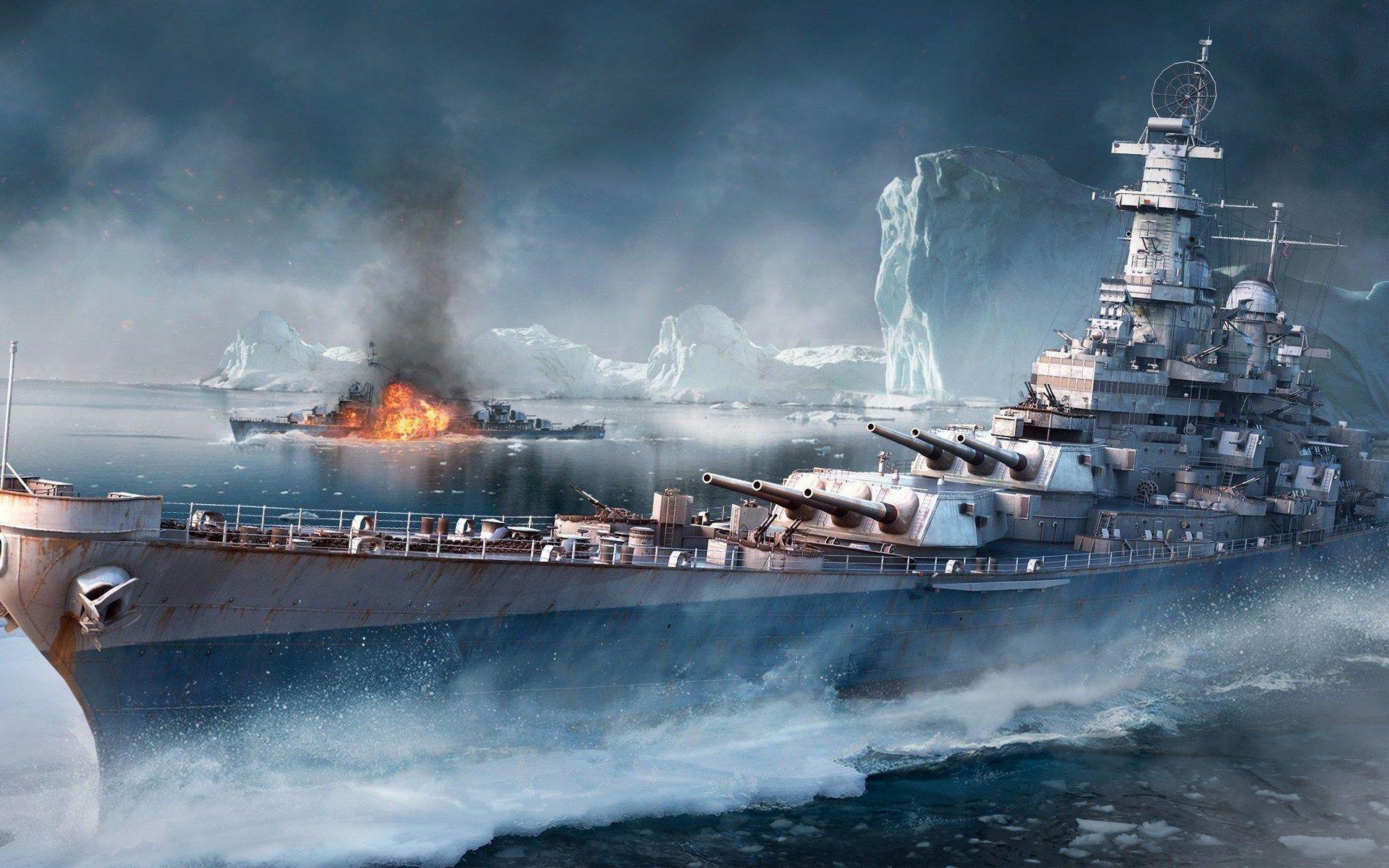 German battleship Bismarck HD Wallpapers and Backgrounds