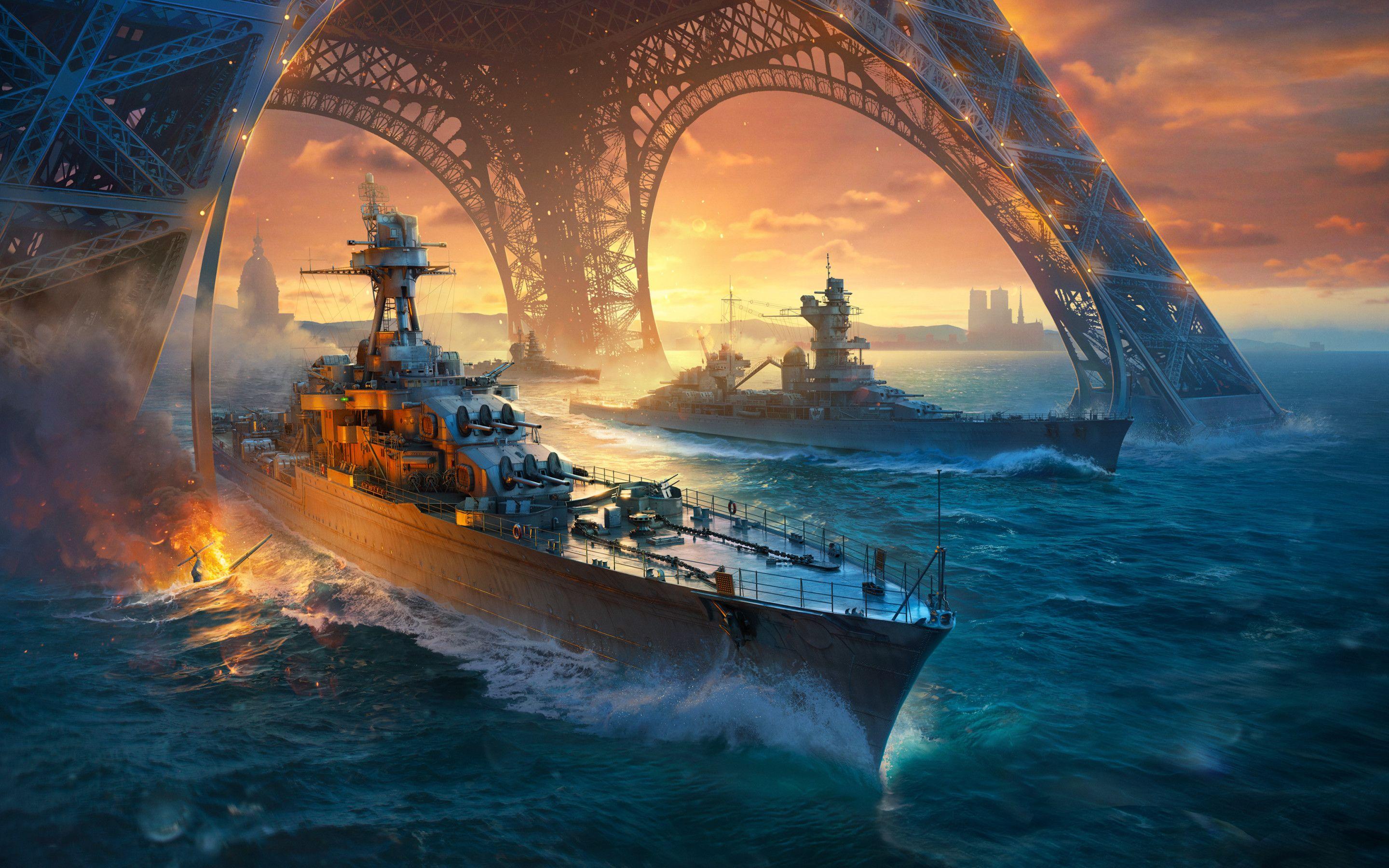 2880x1800 World Of Warships Game 4k Macbook Pro Retina HD 4k