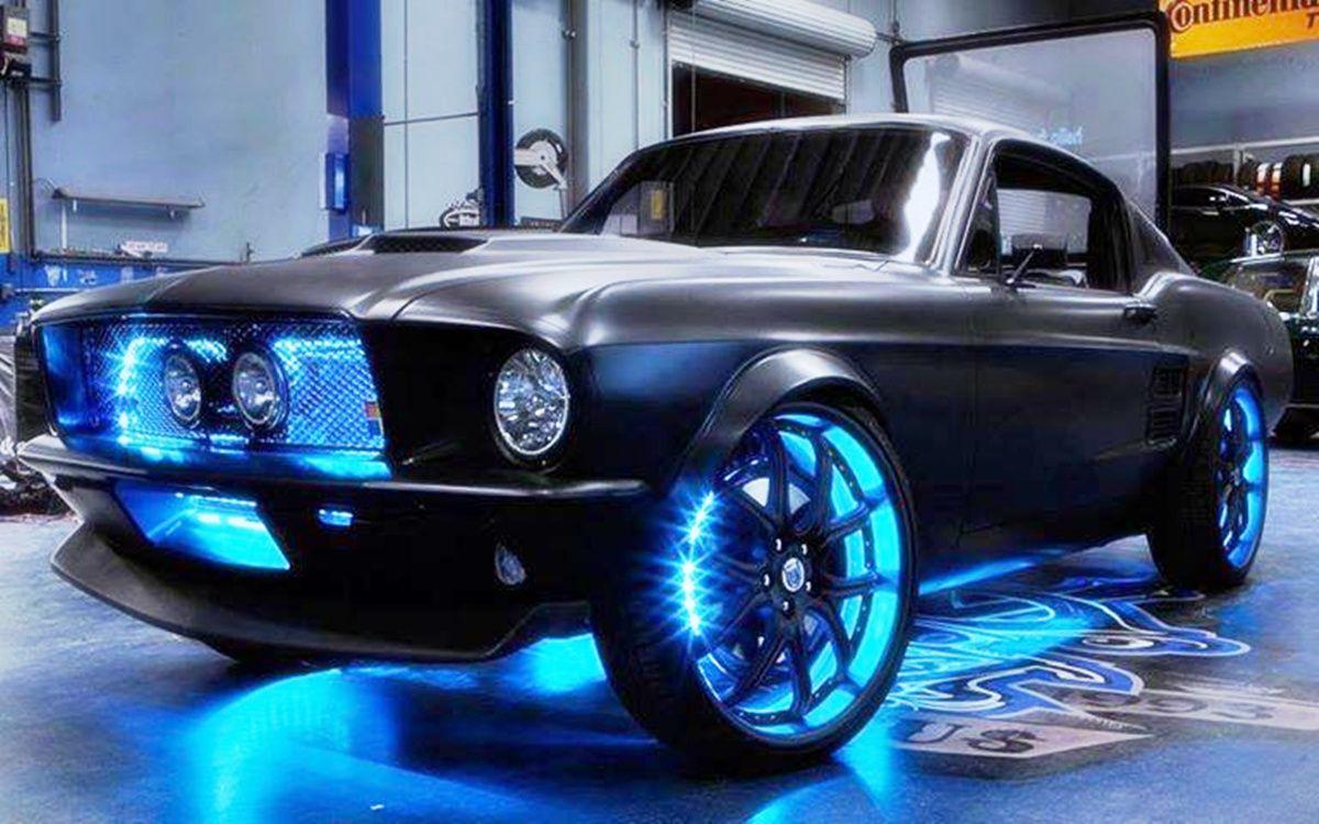 1200x750 Neon Car Wallpaper