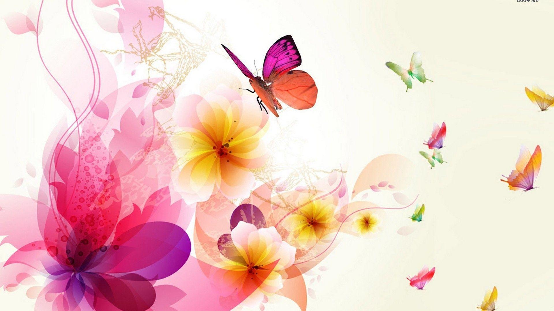 Pink Butterfly Desktop Wallpapers - Top Free Pink Butterfly Desktop ...