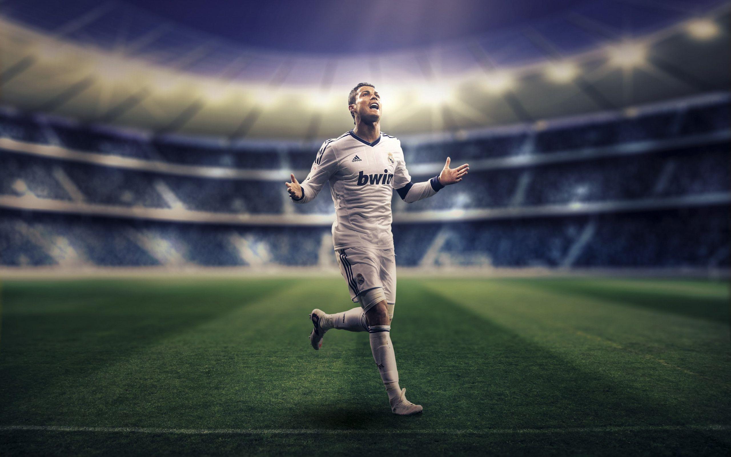 2560x1600 Download wallpaper: Cristiano Ronaldo for Real Madrid 2560x1600