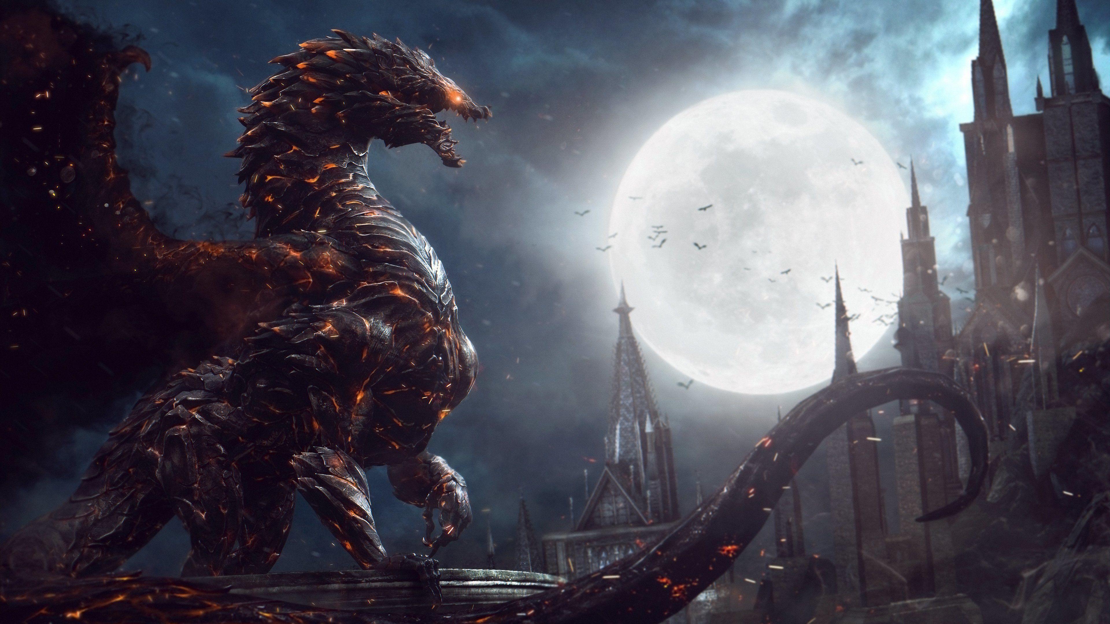 3840x2160 Wallpaper 4k Creature Monster 4k Wallpaper