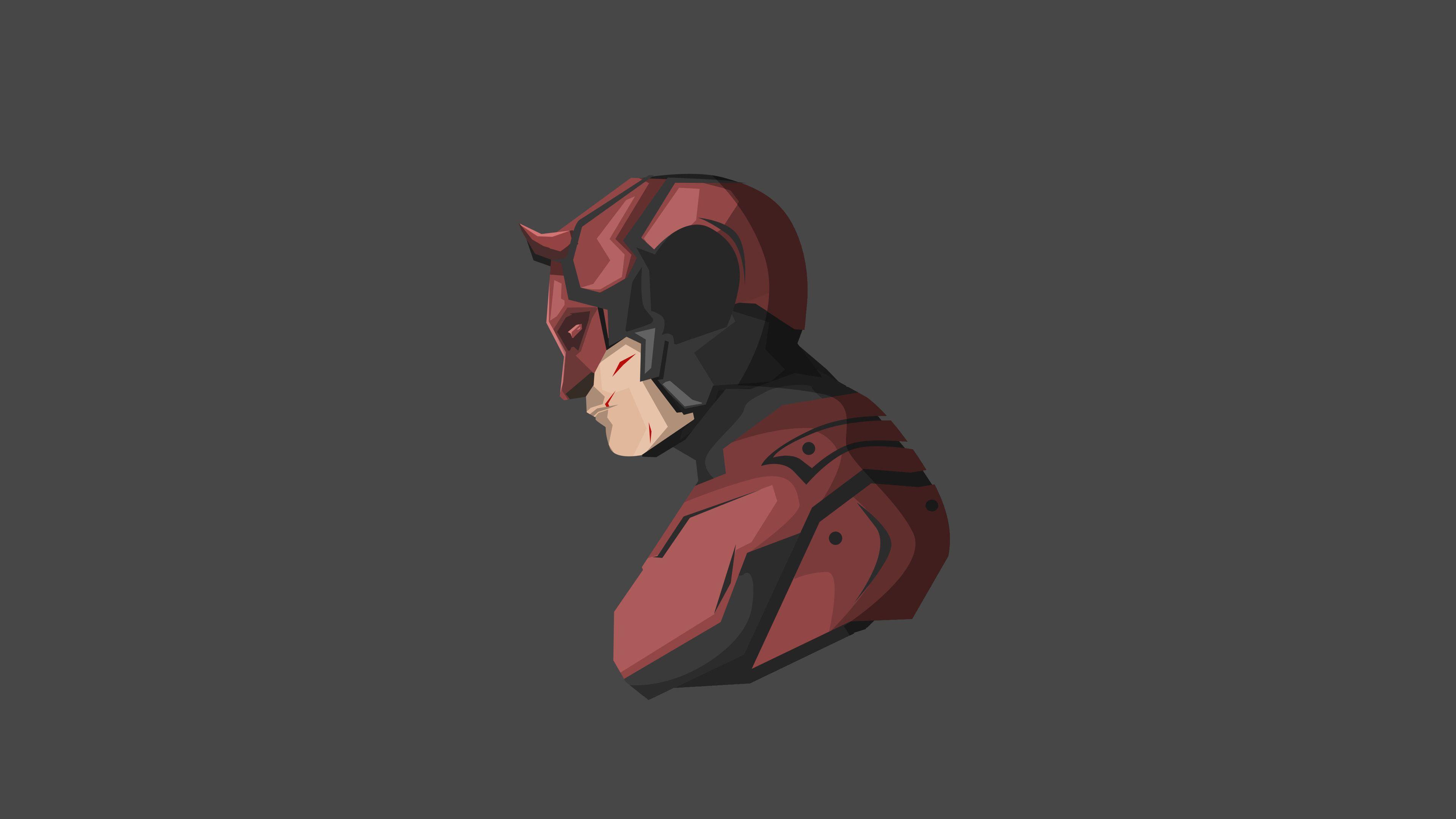 3840x2160 Wallpaper 4k Daredevil Minimalism 4k 4k Wallpaper, Artist