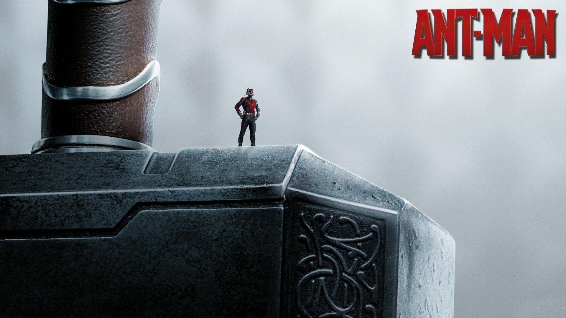 1920x1080 Ant Man Thor Hammer Image